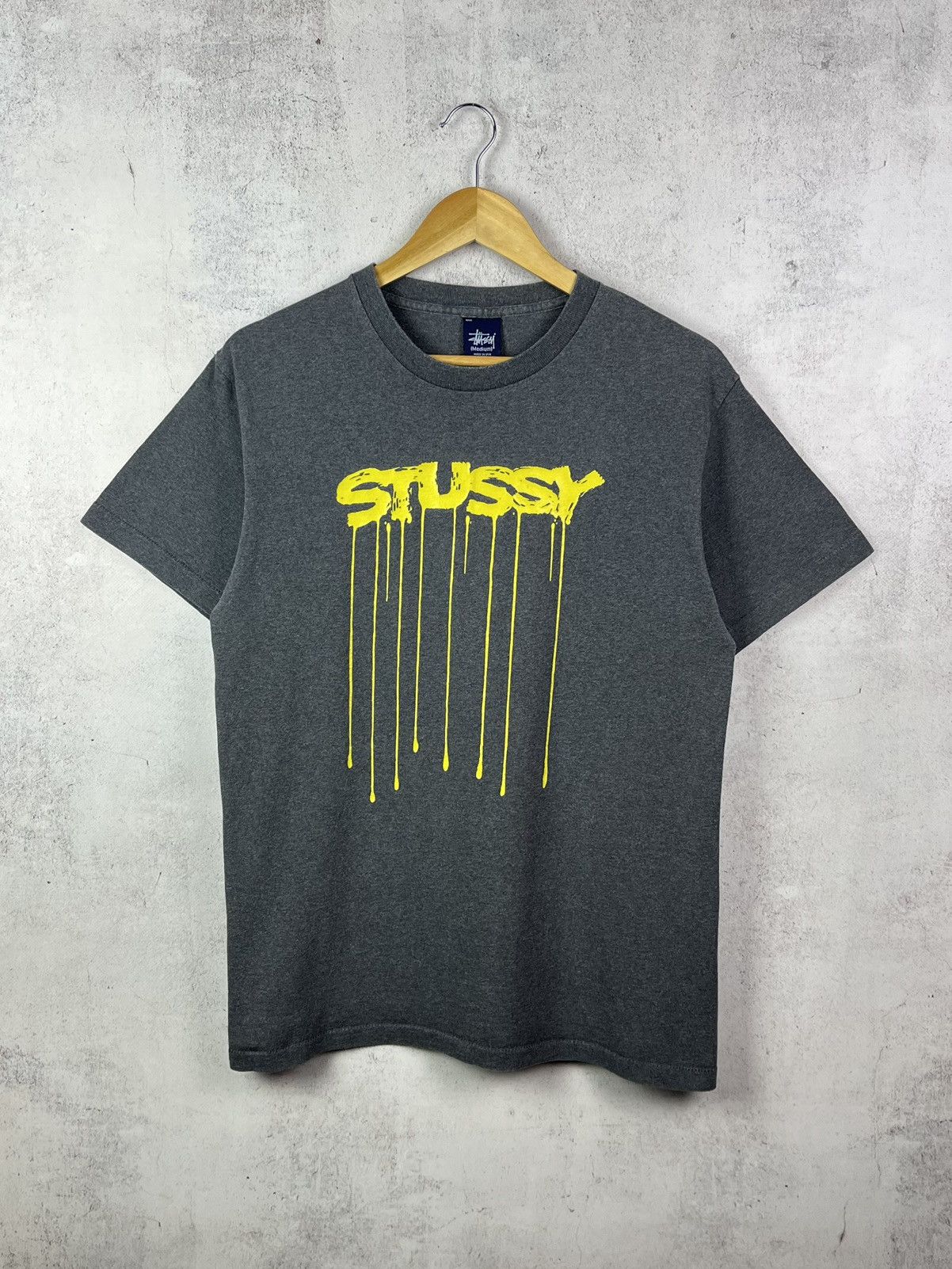 Stussy Vintage Stussy Made In USA Graffiti Logo T-Shirt Retro Y2K Size US M / EU 48-50 / 2 - 1 Thumbnail