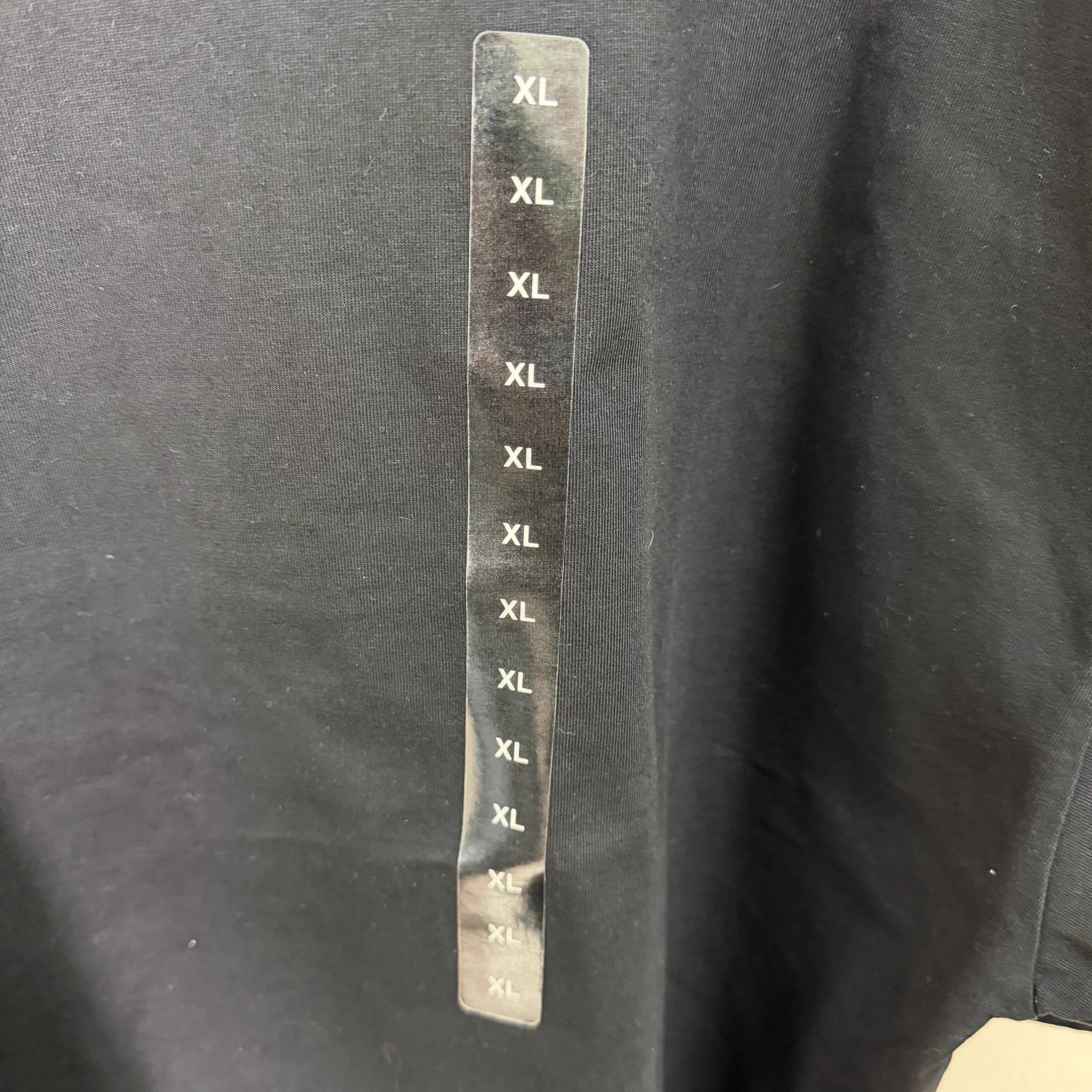 Balenciaga Balenciaga FW22 Oversize Logo Tee Black Men's Size US XL / EU 56 / 4 - 4 Thumbnail