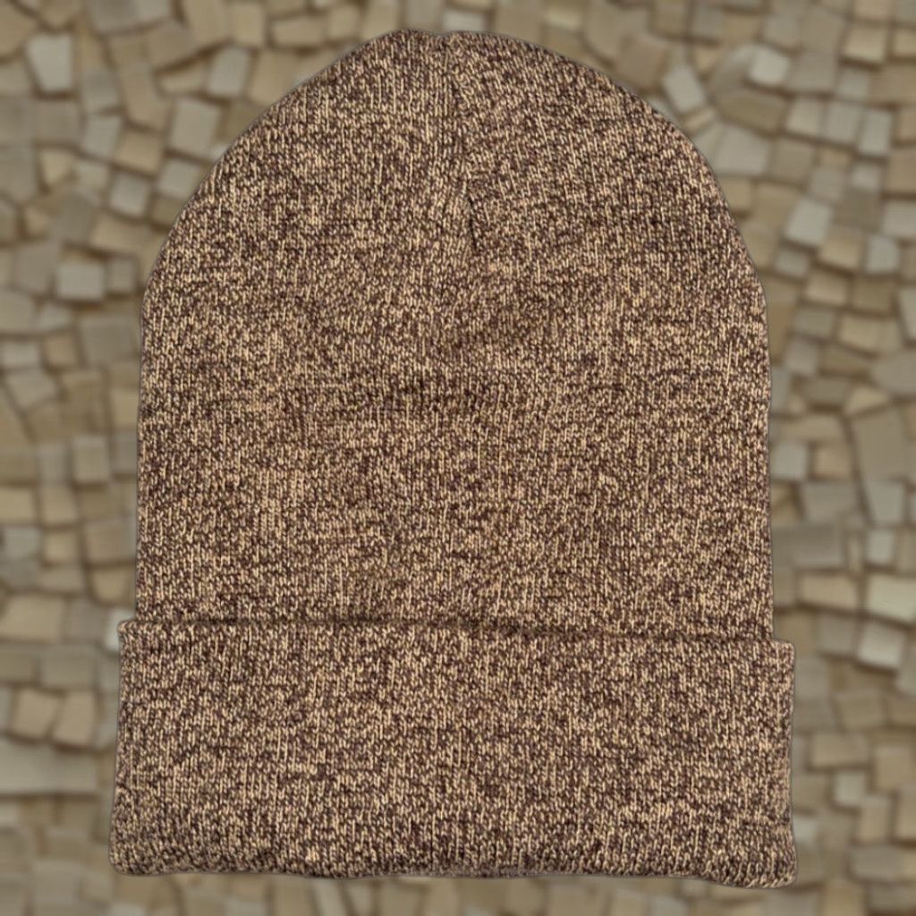 Carhartt Carhartt Hat Adult ONE SIZE Brown Heather Acrylic Beanie Ski Winter Workwear Size ONE SIZE - 1 Thumbnail