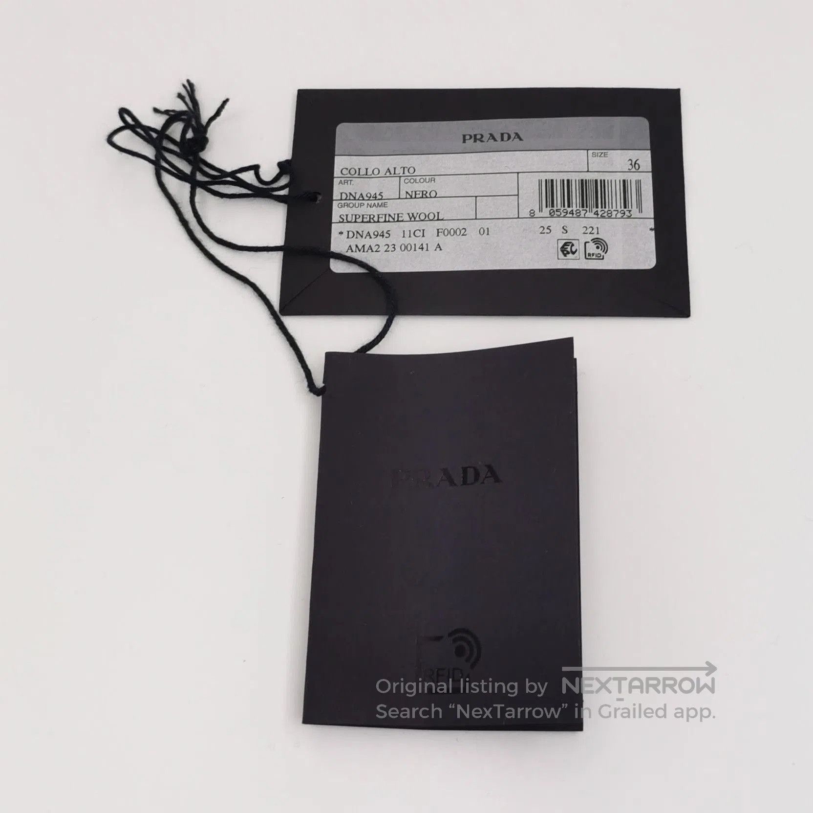 Prada Prada Black Wool Turtleneck Sweater . Size XXS / US 00 / IT 34 - 3 Thumbnail