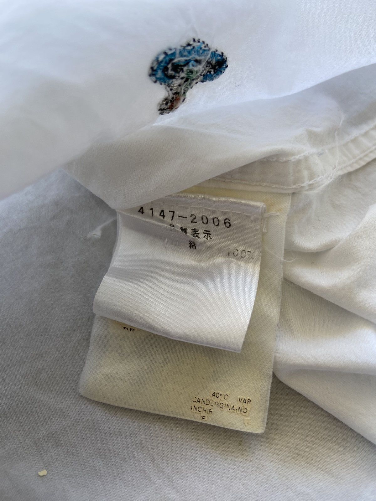 Vivienne Westwood AW 2006 Vivienne Westwood Man - White Oxford Button-Up Shirt Size US M / EU 48-50 / 2 - 7 Thumbnail