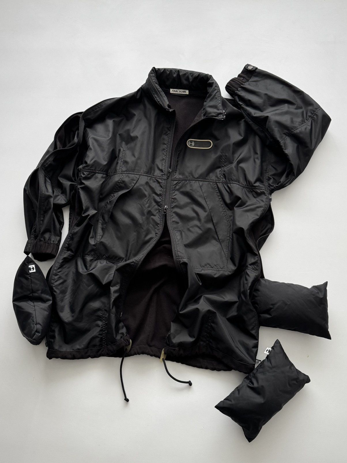Final Home 90s Vintage Final Home Post Apocalyptic Survival Nylon Coat Size US S / EU 44-46 / 1 - 5 Thumbnail