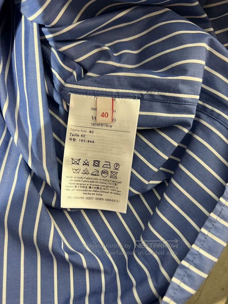 Valentino Valentino Women's striped shirt Size S / US 4 / IT 40 - 6 Thumbnail