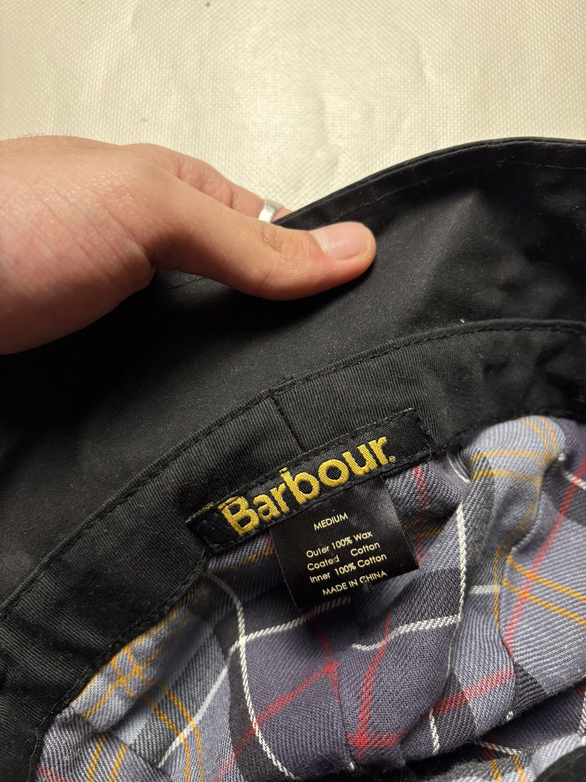 Barbour Barbour Vintage Wax Hat Panama Size ONE SIZE - 4 Thumbnail
