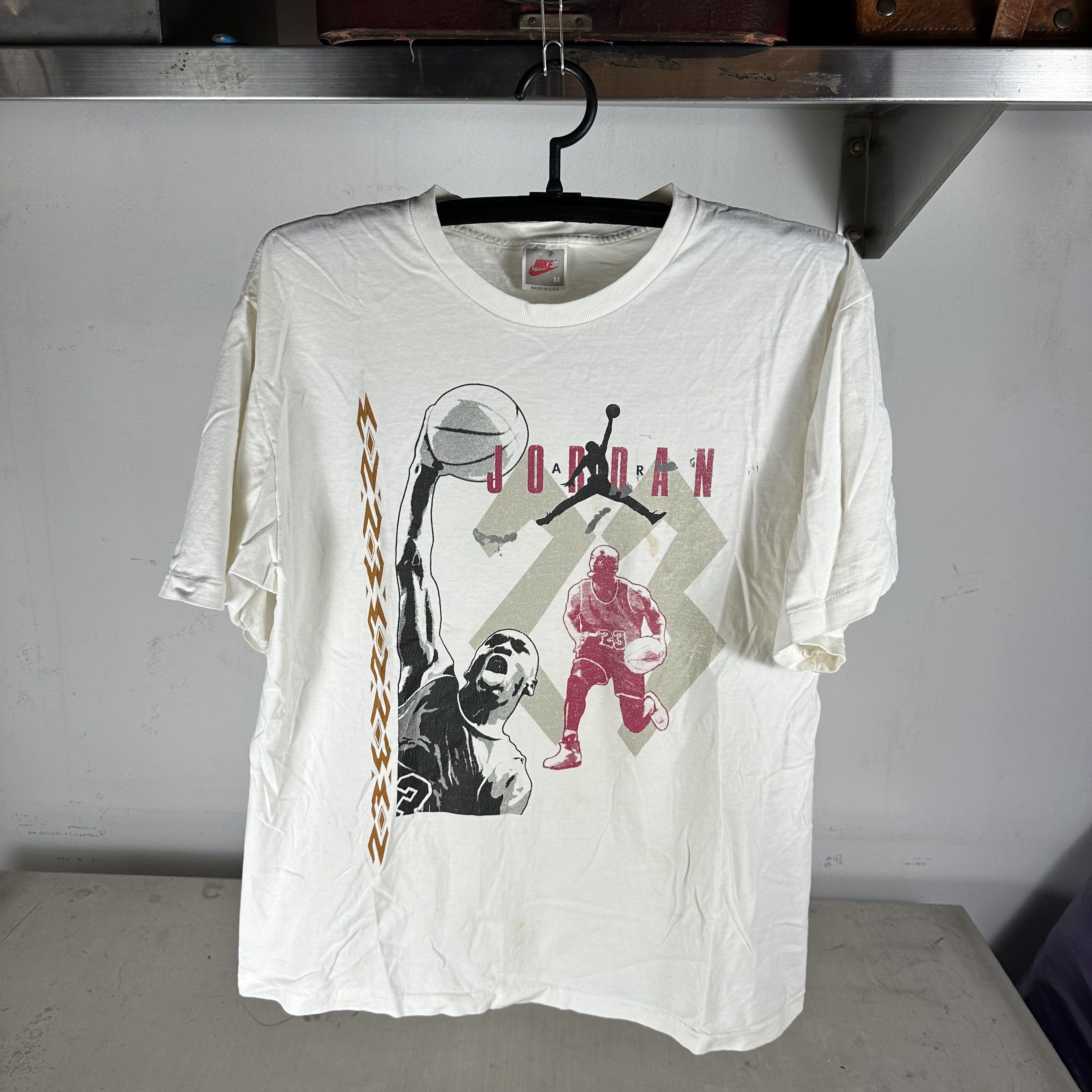 Jordan Brand × Nike × Vintage VINTAGE 90S NIKE MAN OR MACHINE