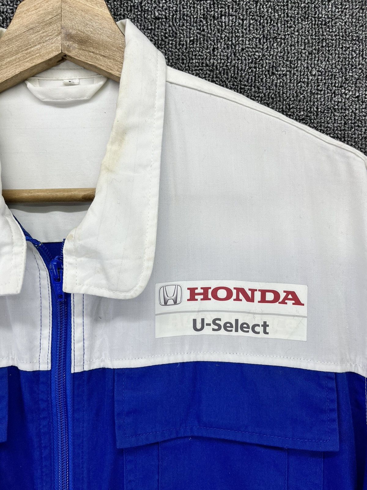 Honda Vintage Honda Select Racing Team Technician Jumpsuit Overall Size US 32 / EU 48 - 11 Thumbnail
