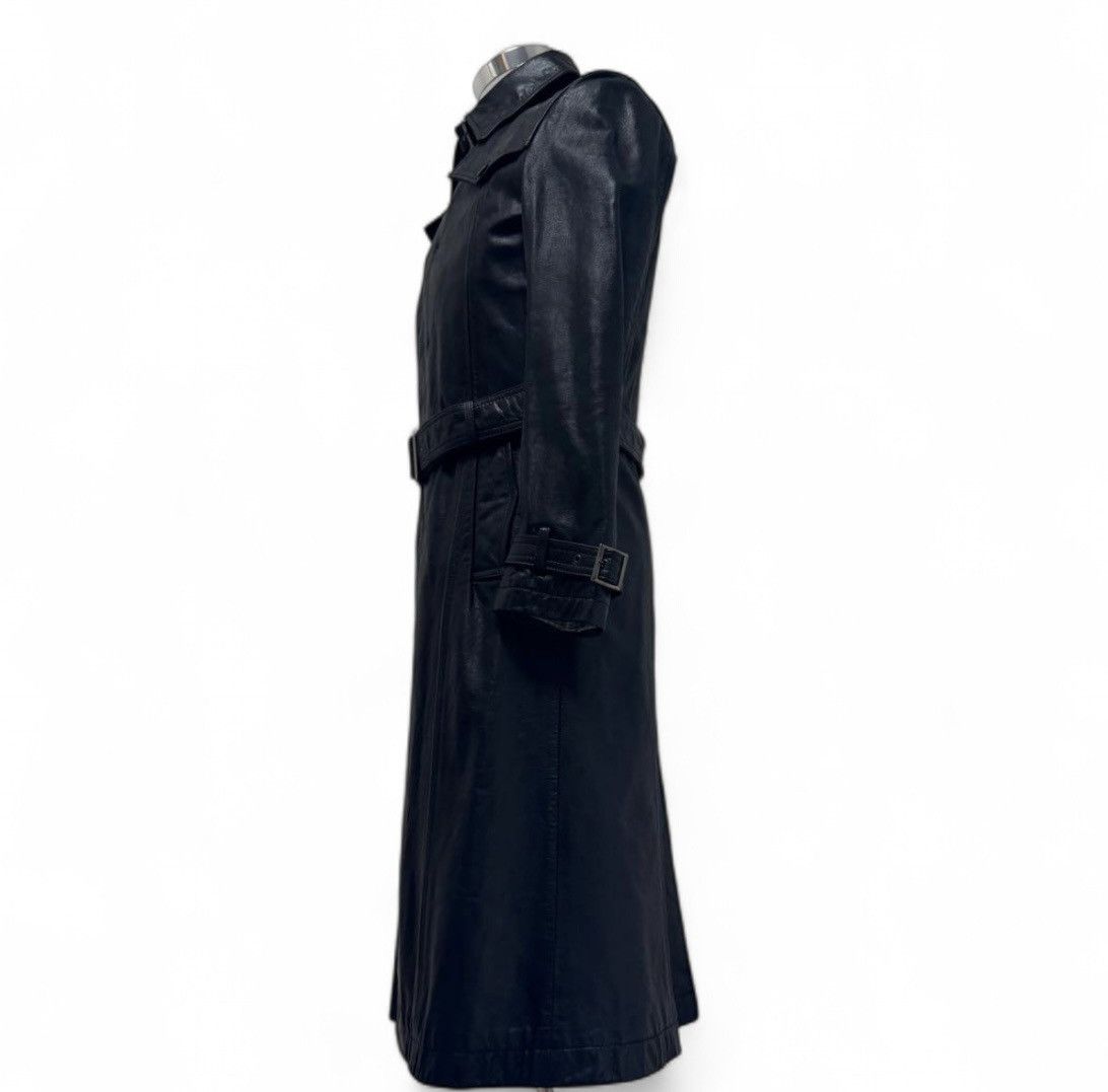 Tornado Mart Rare Tornado Mart Leather Trench Coat Size US L / EU 52-54 / 3 - 6 Thumbnail