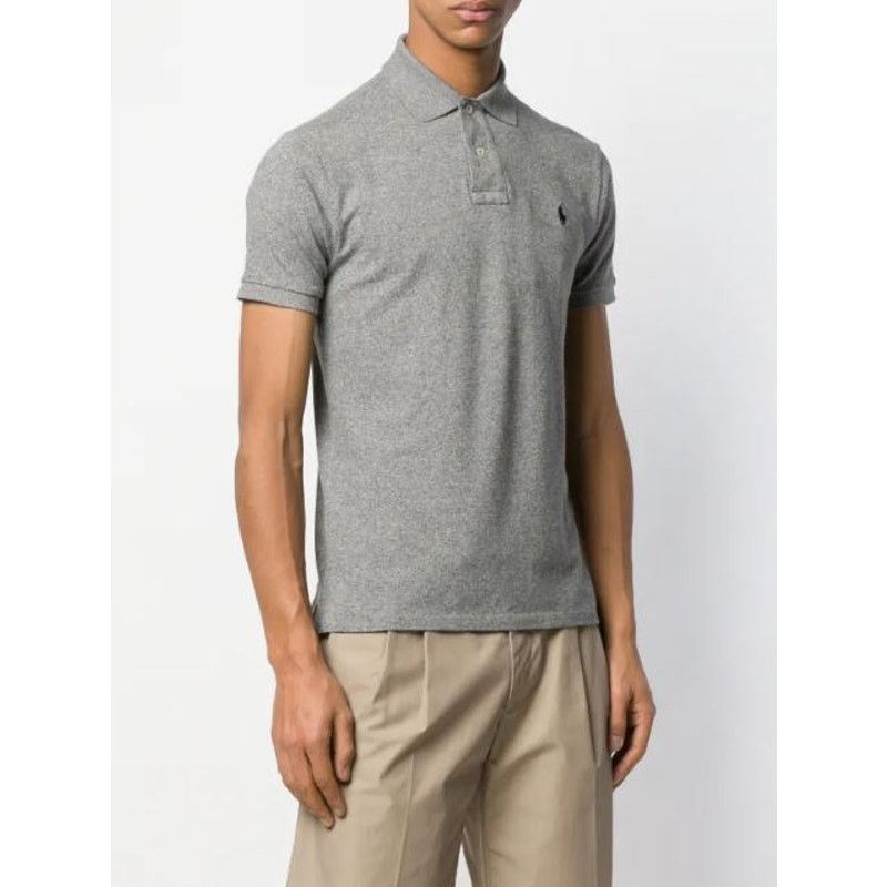 Polo Ralph Lauren POLO Ralph Lauren Classic Fit Cotton Polo Gray Men's XXL Size US XXL / EU 58 / 5 - 1 Thumbnail