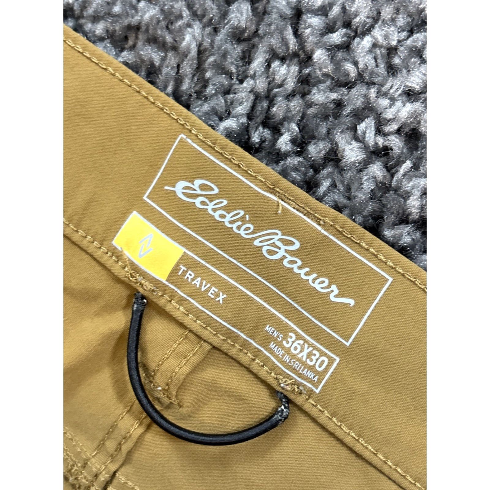 Eddie Bauer Eddie Bauer Travex Pants Mens 36x30 Khaki Lightweight Stretch Outdoor Hiking Chino Pockets Quick Dry Size US 36 / EU 52 - 4 Thumbnail