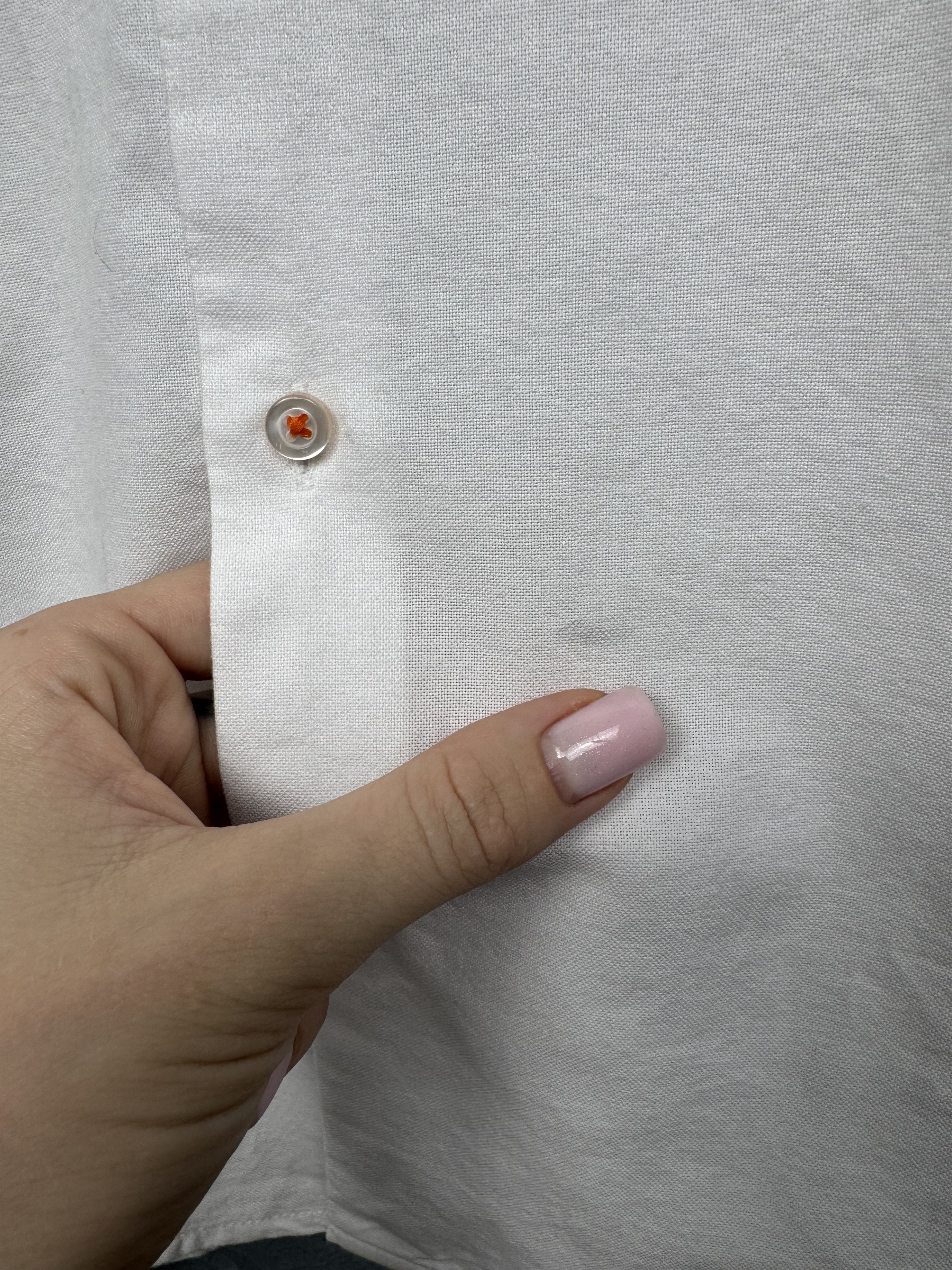 Hugo Boss Hugo Boss Mens White Short Sleeve Shirt Size US L / EU 52-54 / 3 - 6 Thumbnail