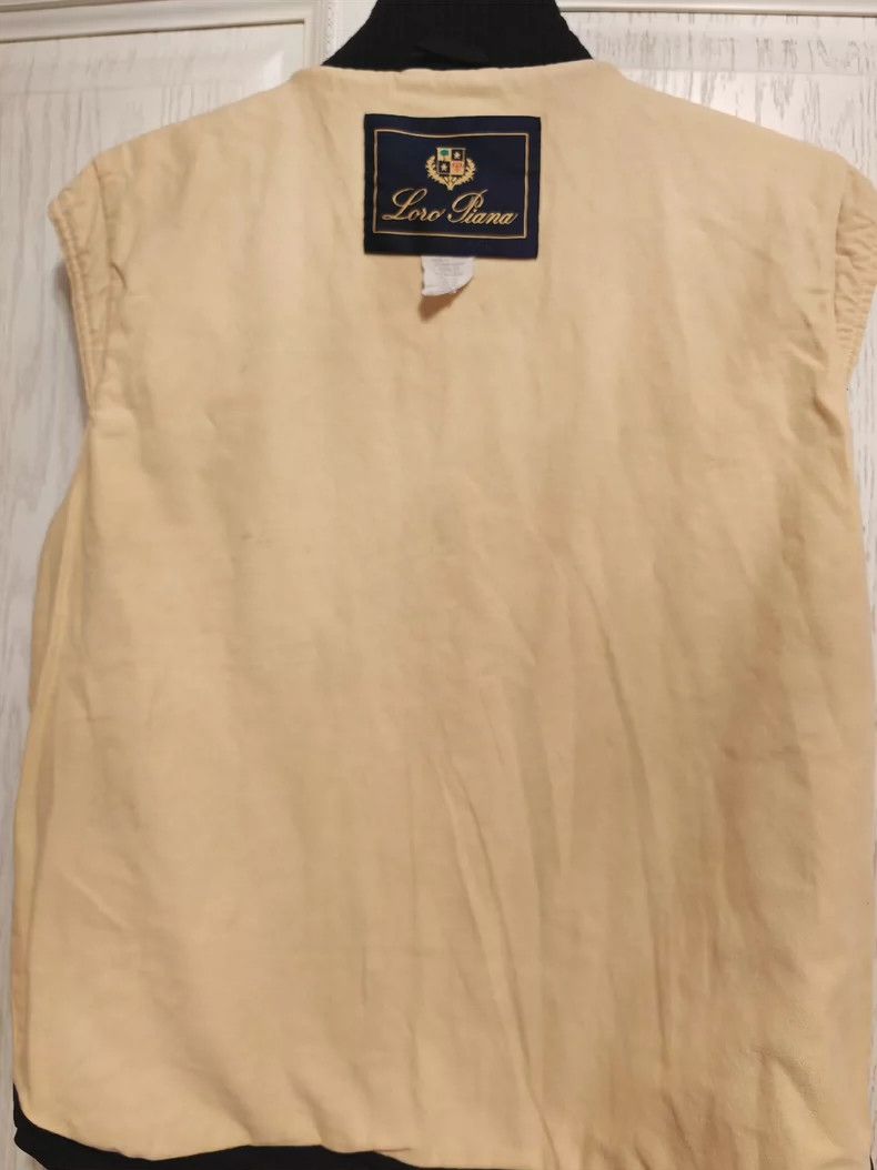Loro Piana LORO PIANA Black Cashmere Vest Size US M / EU 48-50 / 2 - 7 Thumbnail