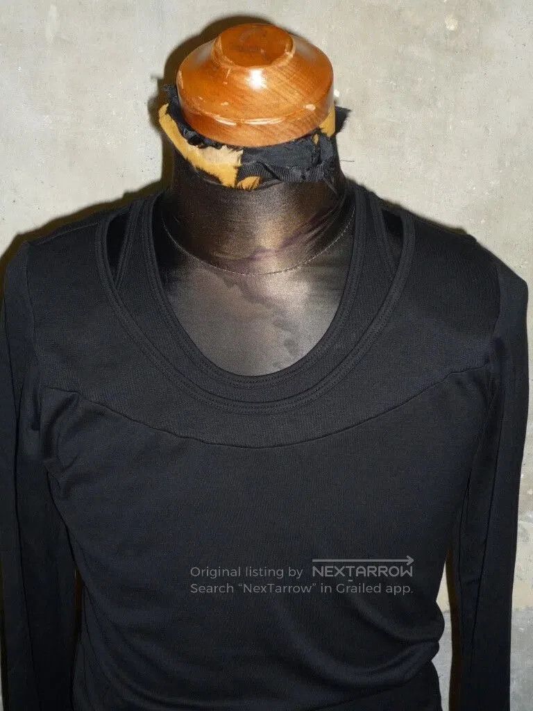 Julius Julius 7 Black Long Sleeve T-Shirt. Size S / US 4 / IT 40 - 3 Thumbnail