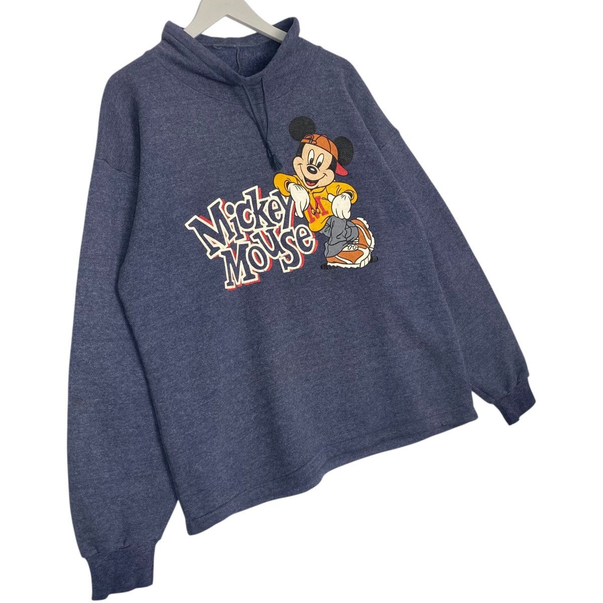 Vintage Vintage Disney Mickey Mouse Crewneck Sweatshirt Blue Size L Size US L / EU 52-54 / 3 - 3 Thumbnail