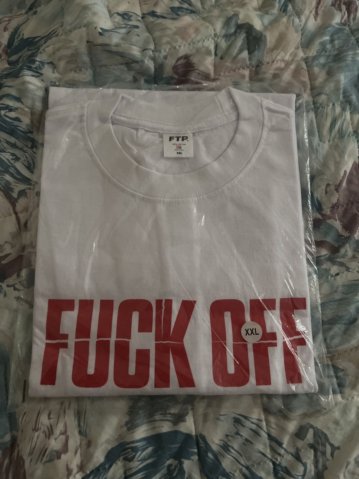 Fuck The Population FUCK OFF T SHIRT Size US XXL / EU 58 / 5 - 1 Thumbnail