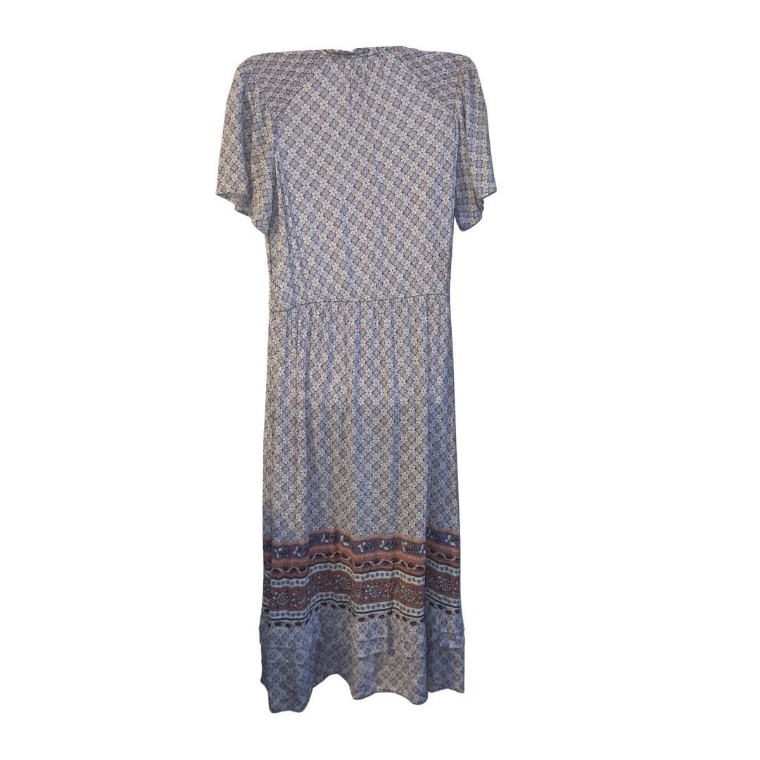 Other Knox Rose Lilac Flora Print Maxi Smoked Dres SZ XS Bohemian Size XS / US 0-2 / IT 36-38 - 2 Thumbnail