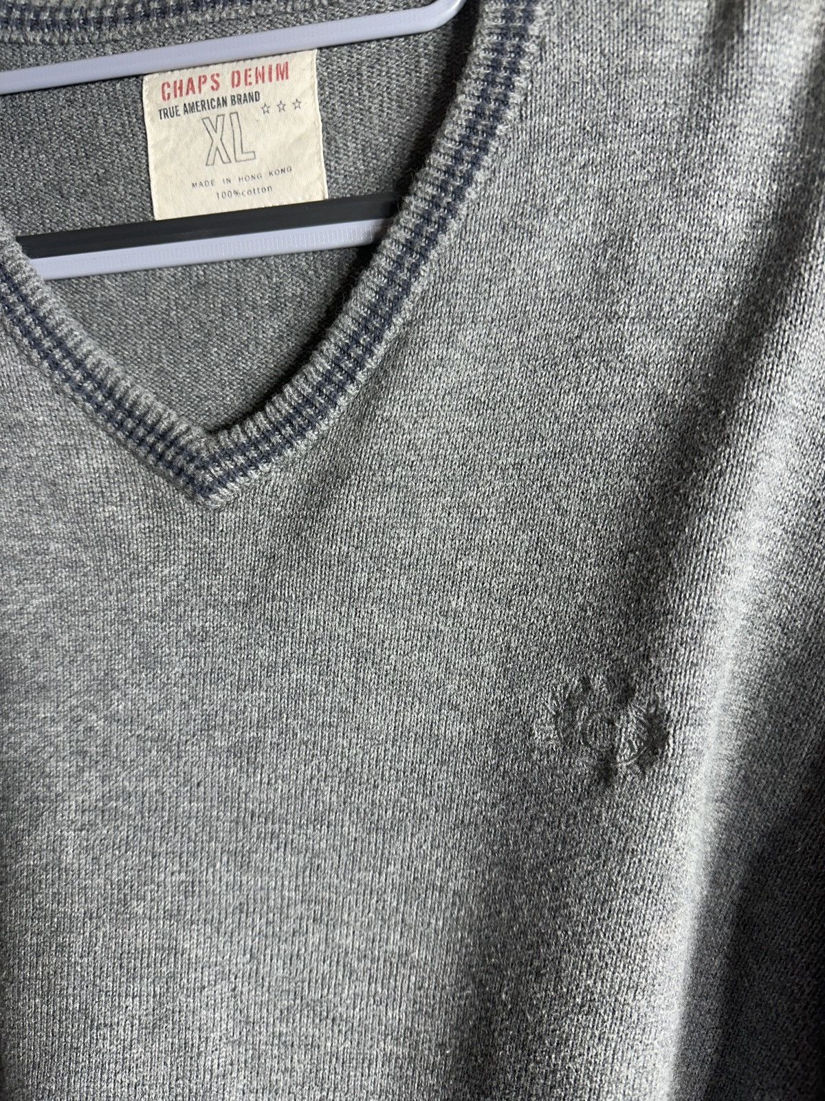 Chaps Ralph Lauren Chaps Denim Cotton Sweater Size US XL / EU 56 / 4 - 3 Thumbnail