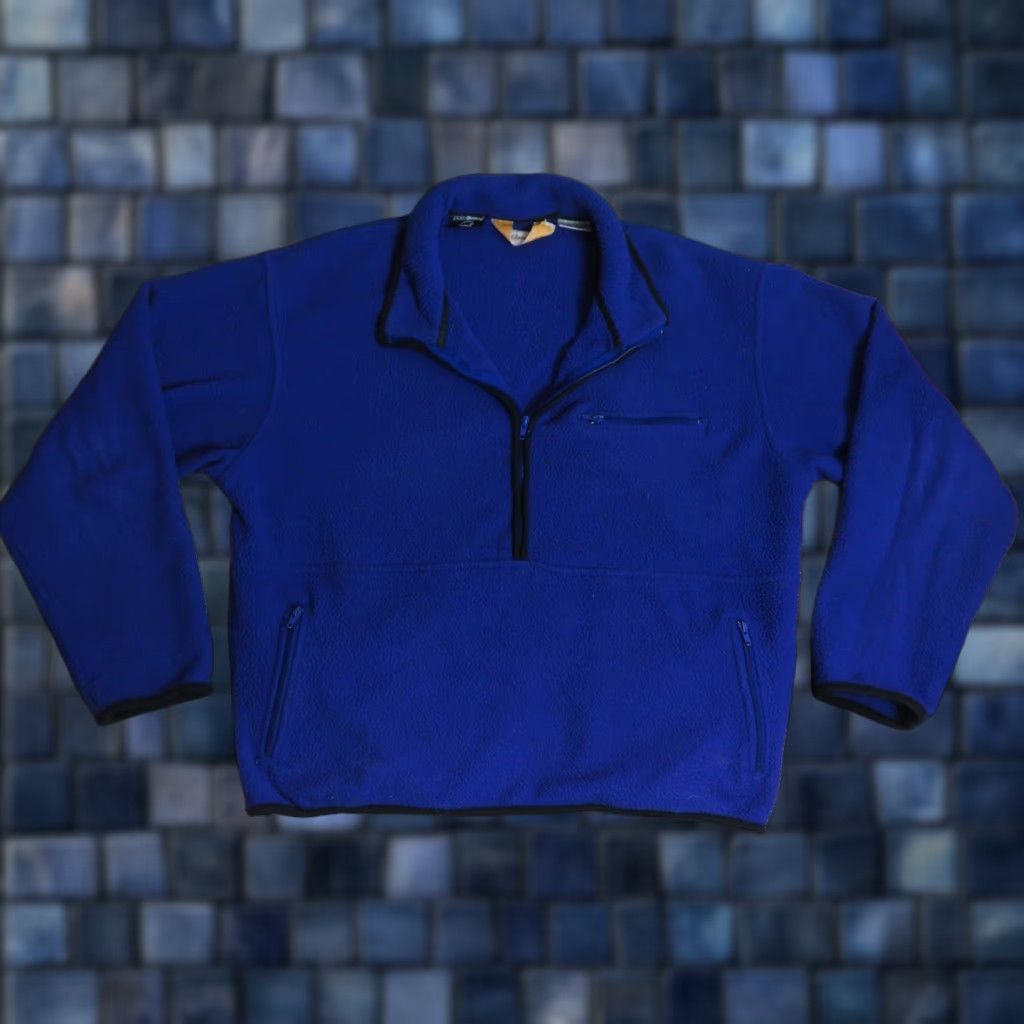 Vintage VINTAGE St. Johns Bay VTG 90s Polarfleece Royal Blue 1/2 Zip Jacket XL Men Outdoor Hiking Fleece Coat Size US XL / EU 56 / 4 - 1 Thumbnail