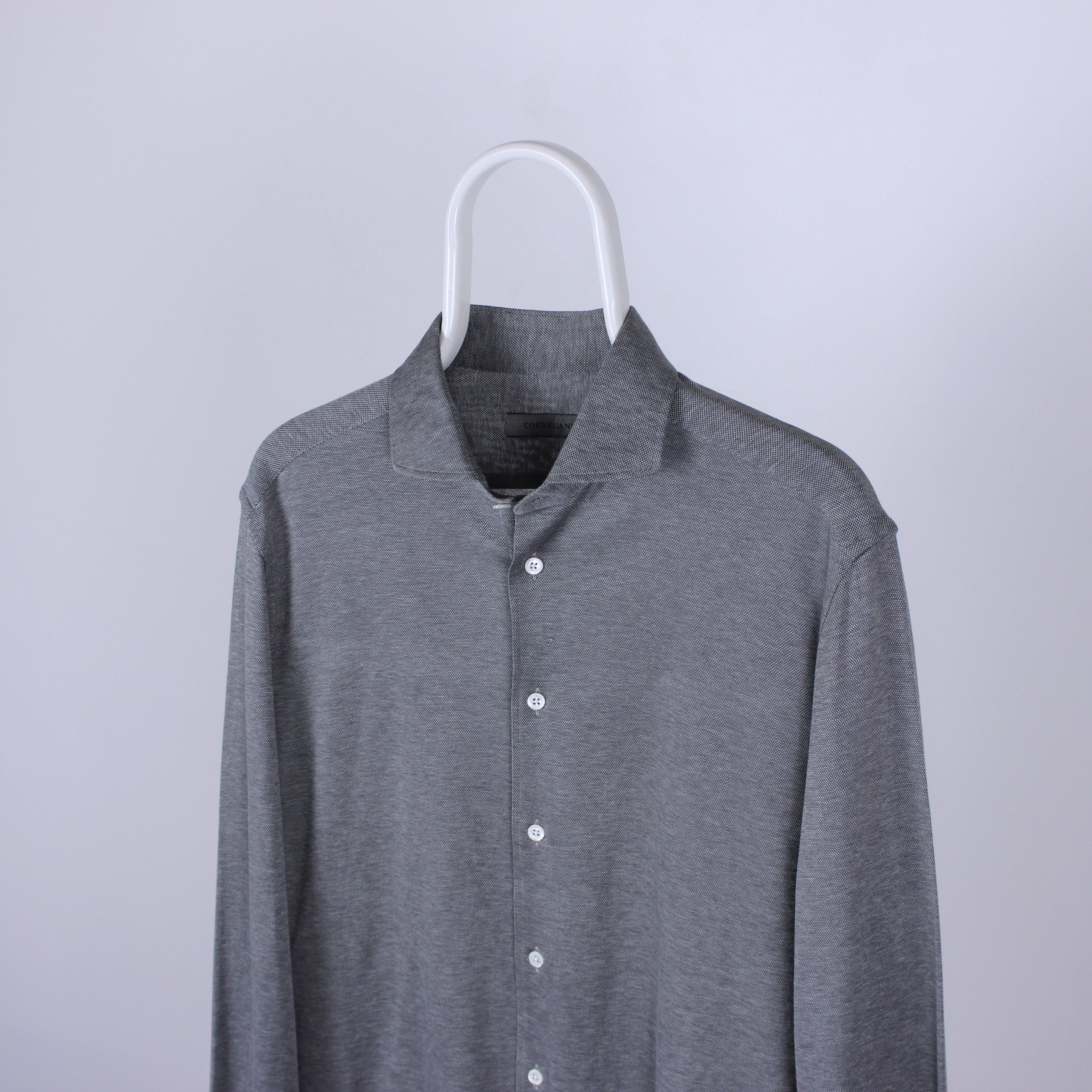Corneliani Corneliani longsleeve shirt buttons ups cotton L Size US L / EU 52-54 / 3 - 1 Thumbnail