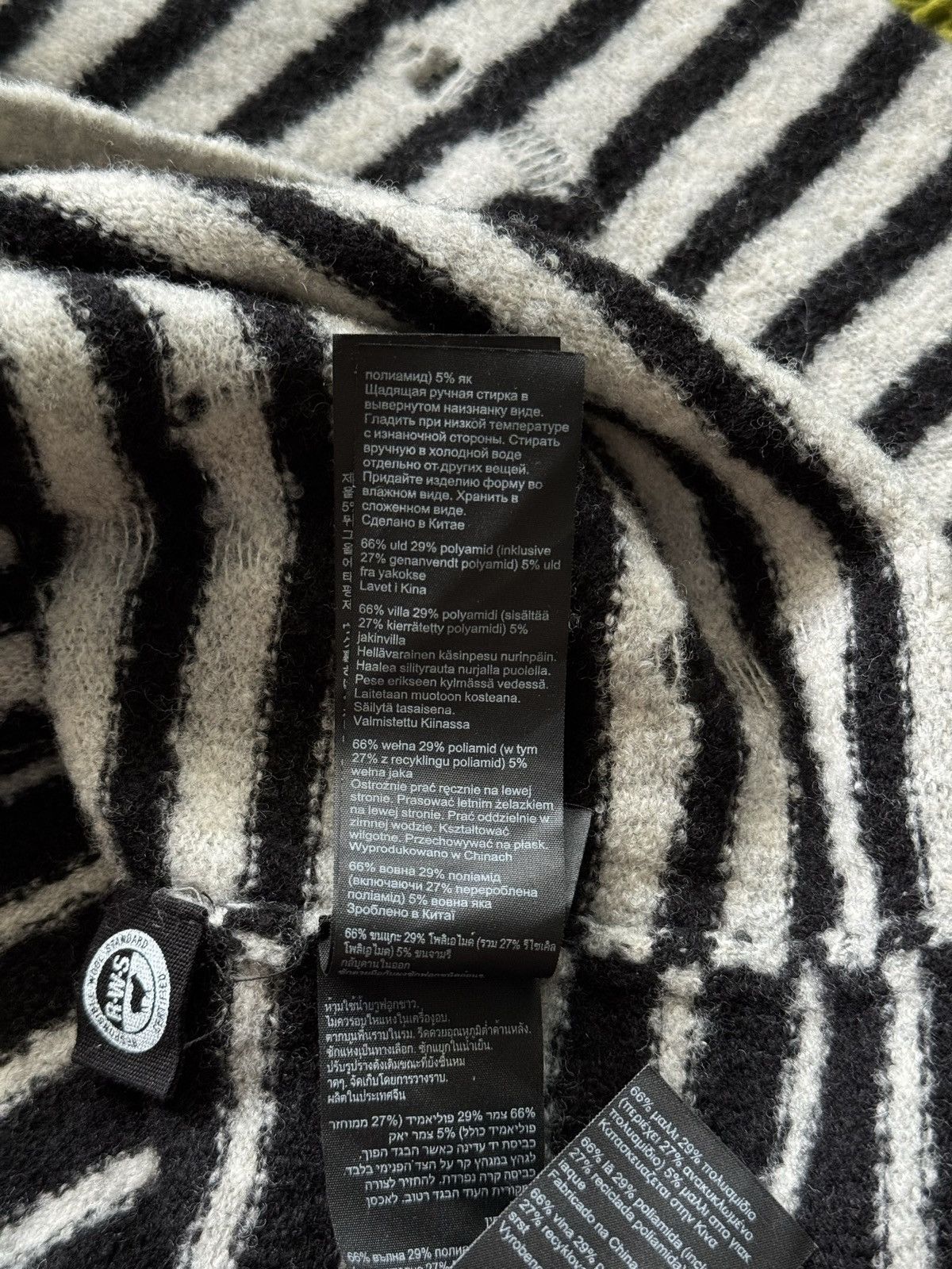 Allsaints Allsaints avant garde striped factory distressed sweater Size US XS / EU 42 / 0 - 11 Thumbnail