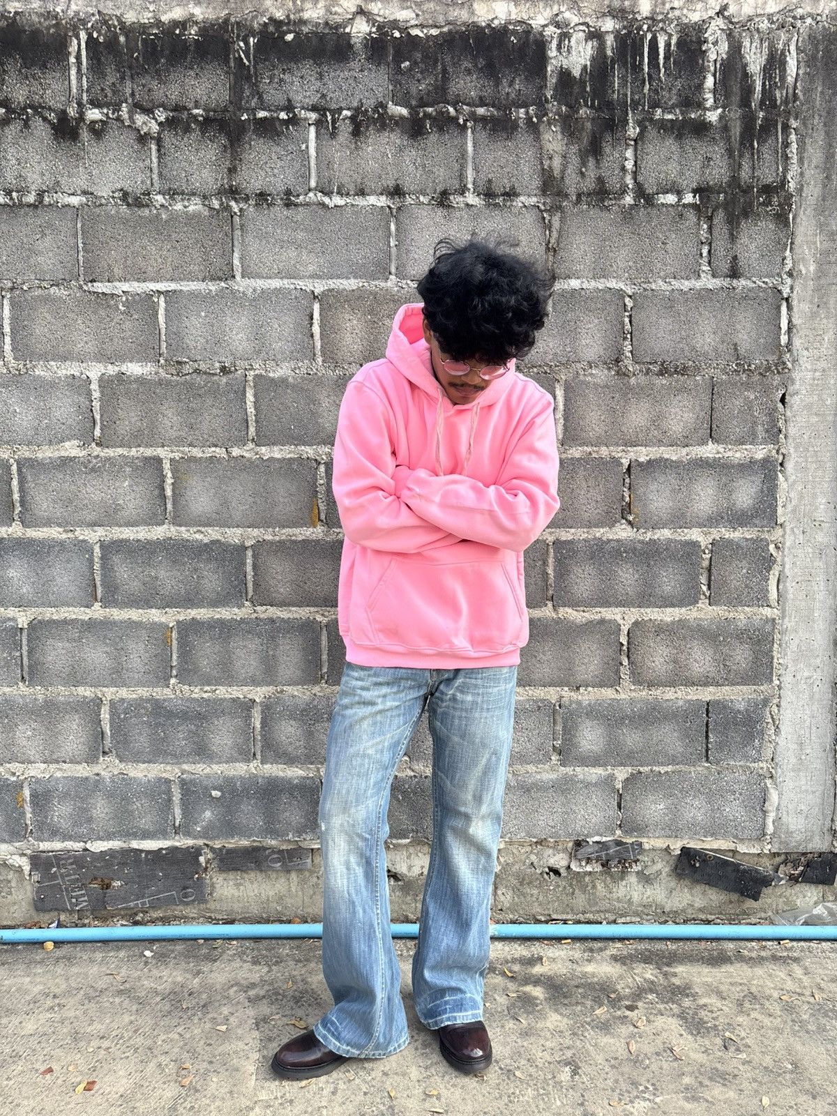 Other Blank Pink Hoodie 👛 (Size L Tall) Size US L / EU 52-54 / 3 - 6 Thumbnail