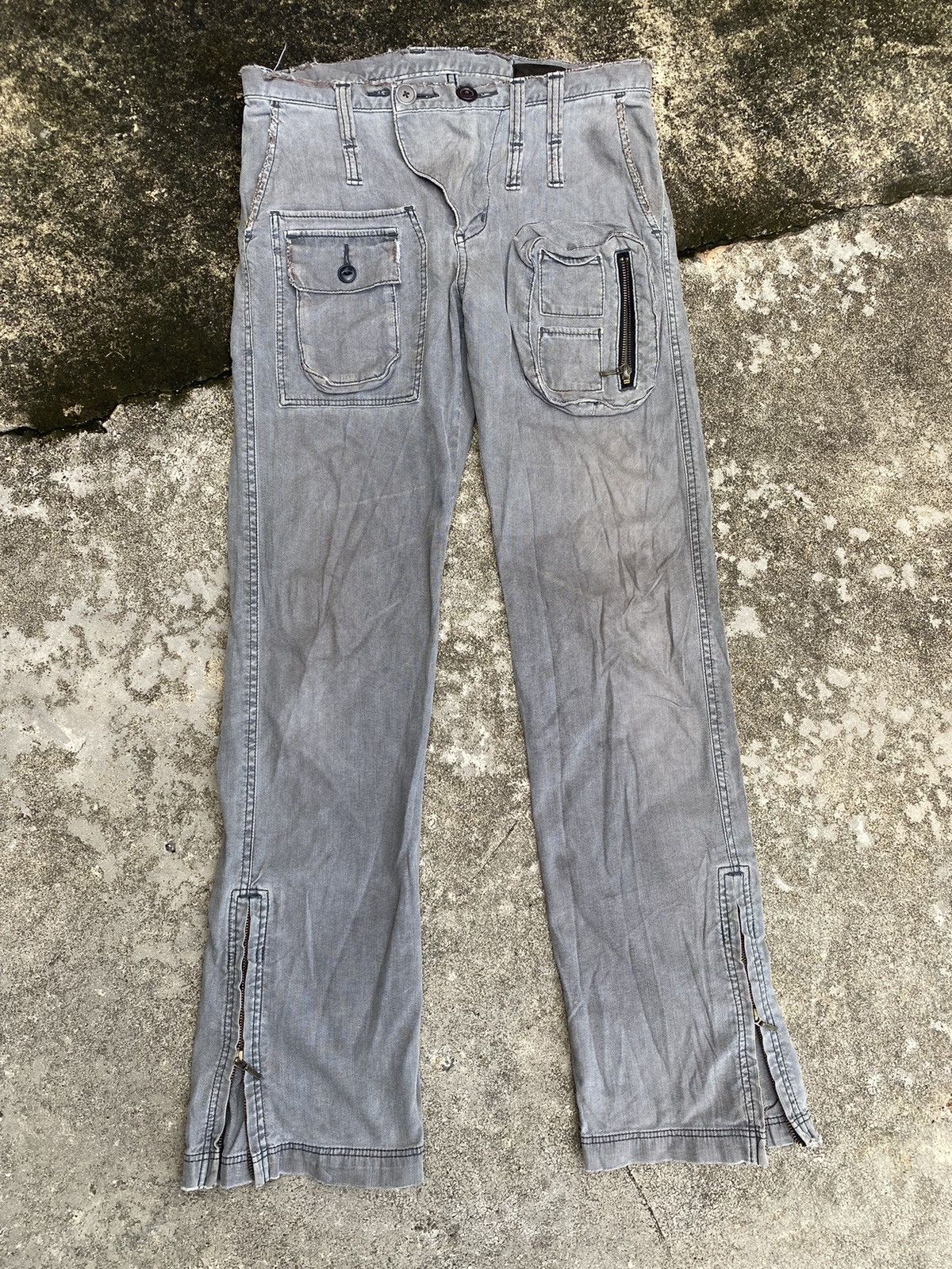 Edwin Vintage Distressed Edwin Tactical Pants Size US 31 - 1 Thumbnail