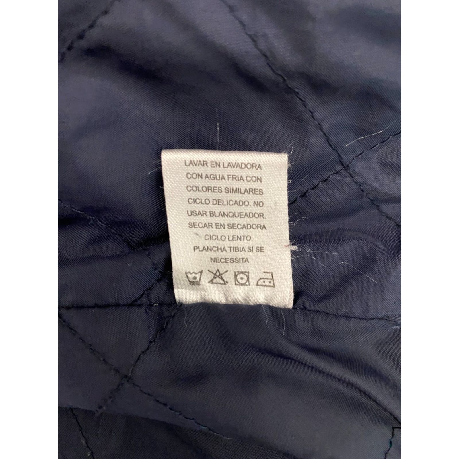 Roper Roper Jacket L Mens Size L Western Solid Denim Cotton Blue Regular Button Lined Nylon Poylester Spring Fall Winter Career: Outer, Casual, Travel Size US 33 - 7 Thumbnail