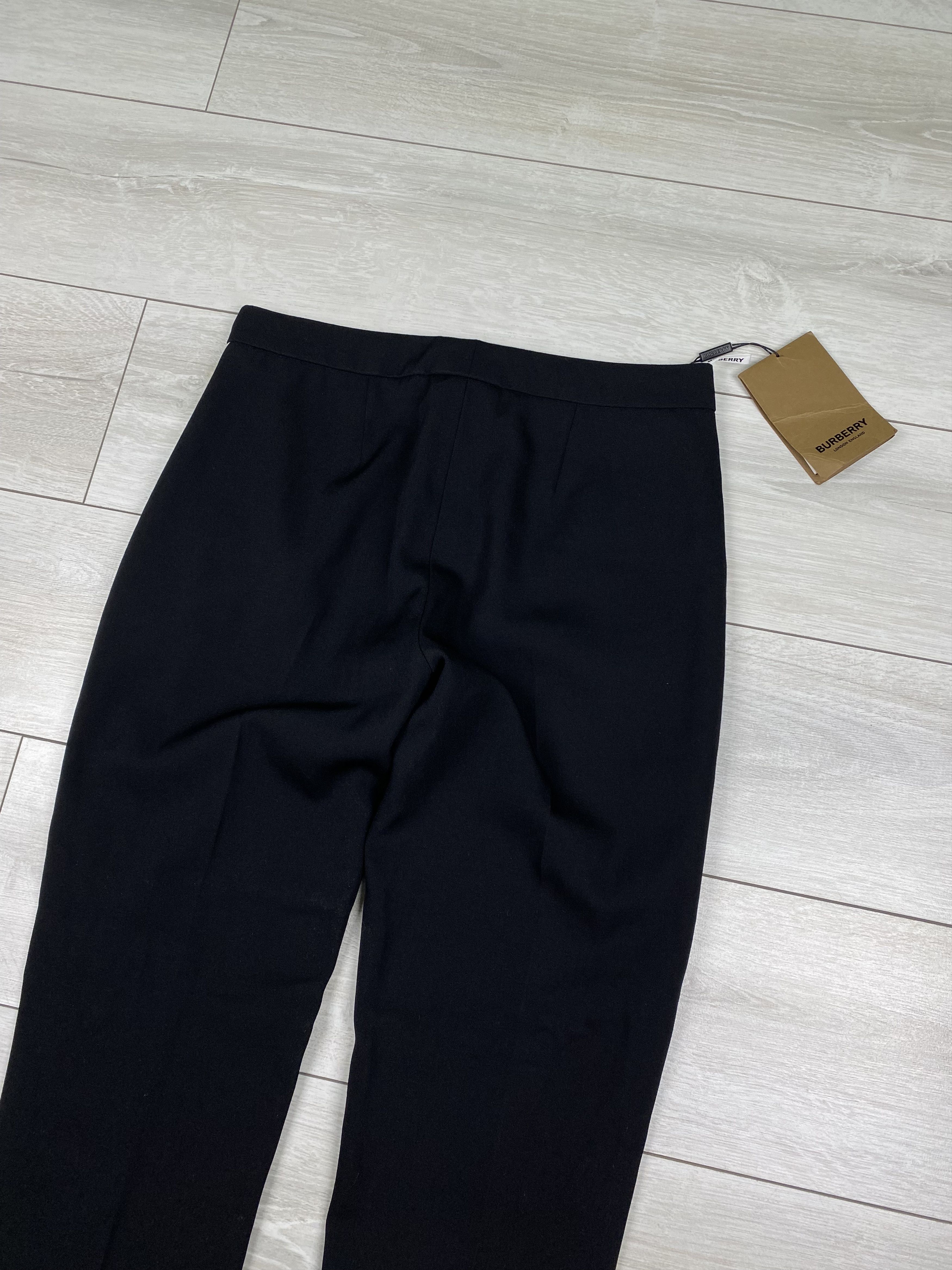 Burberry Burberry Hanover Stripe Wool Stright Fit Tailored Trousers Size 27" / US 4 / IT 40 - 10 Thumbnail