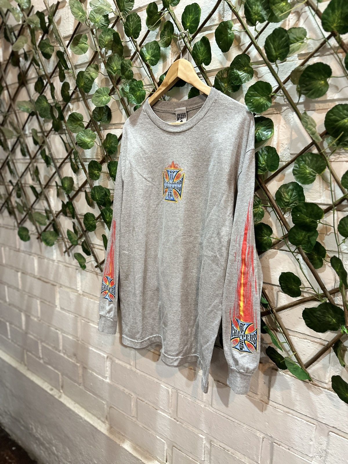 Vintage West Coast Chopper long Sleeve 200s Size US L / EU 52-54 / 3 - 2 Thumbnail