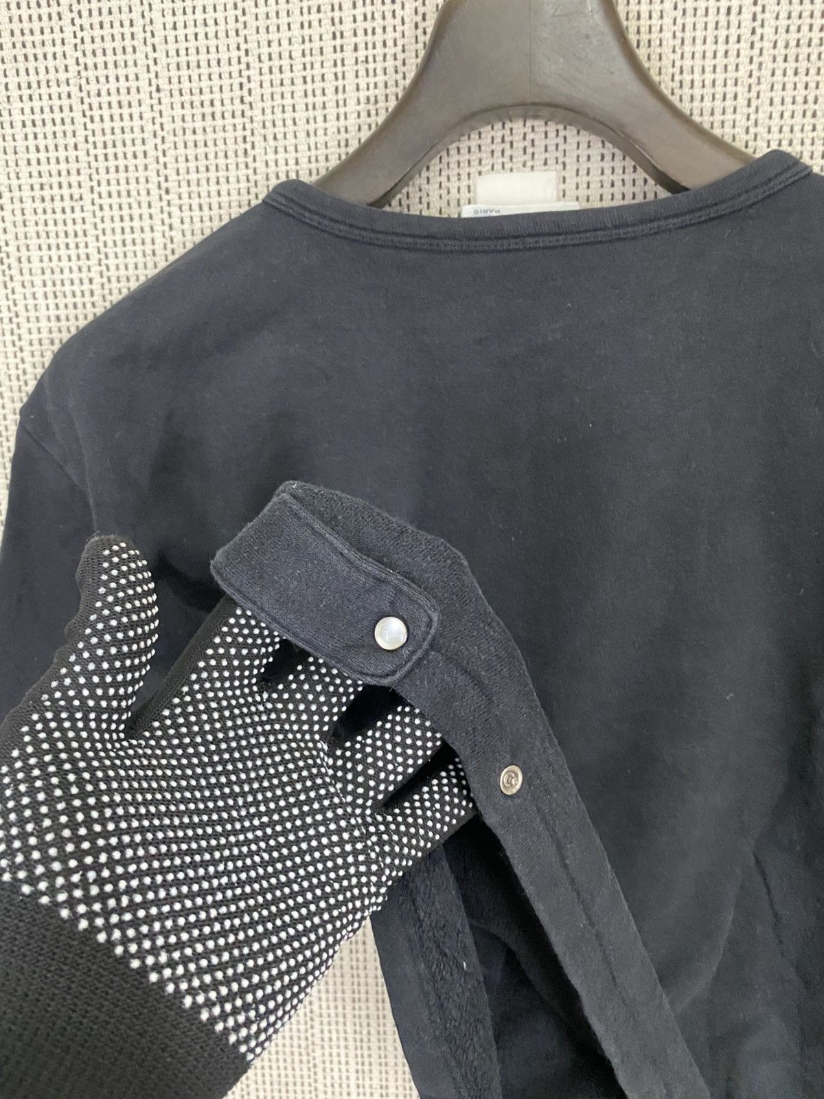 Designer × Vintage × agnes b. 🔥ICONIC🔥Vintage agnes b crop cardigan snap button Size L / US 10 / IT 46 - 7 Thumbnail