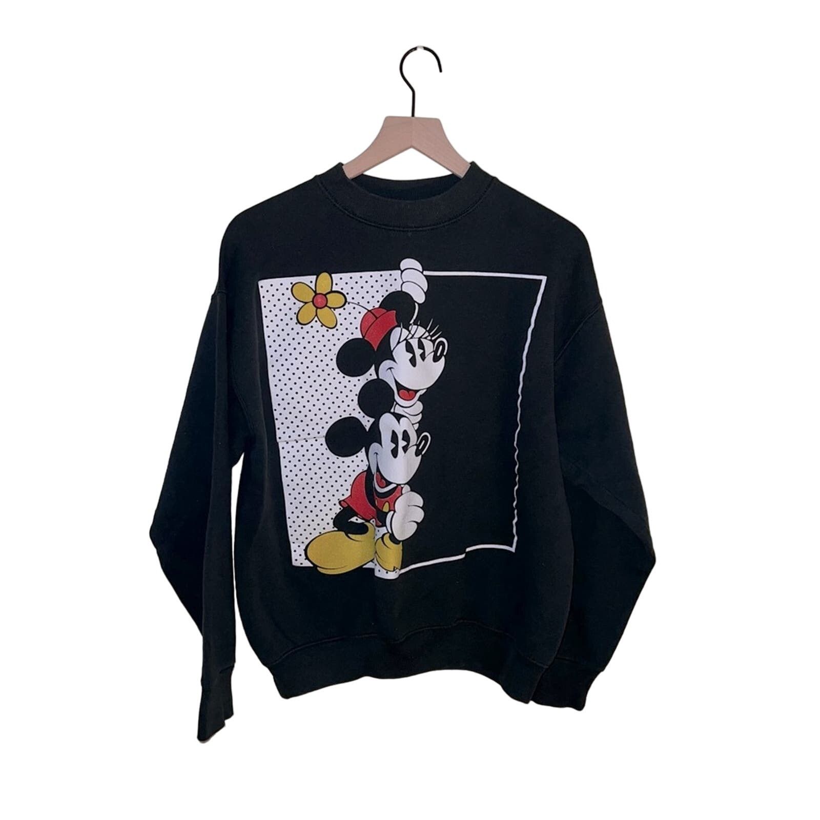 Disney VNTG DISNEY Minnie and Mickey screenprint crewneck M Size M / US 6-8 / IT 42-44 - 1 Thumbnail