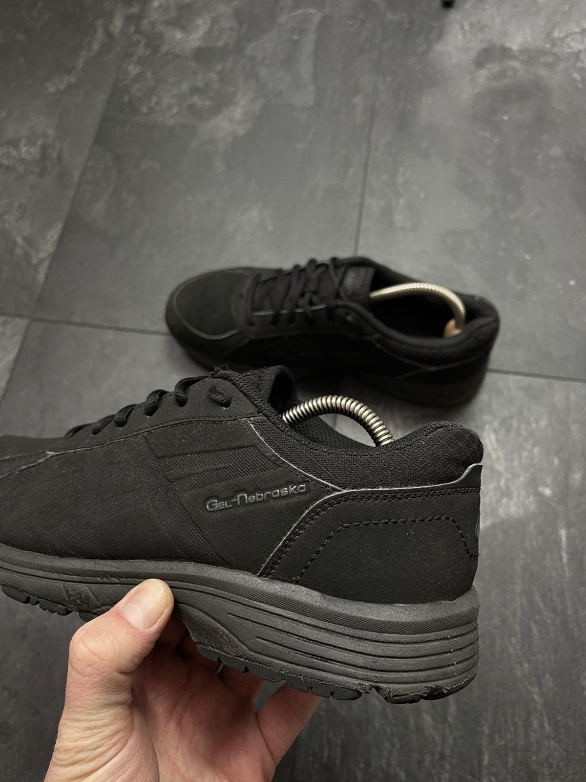 Asics × Streetwear × Vintage Vintage asics gel Nebraska low top sneakers Size US 6.5 / EU 39-40 - 10 Thumbnail