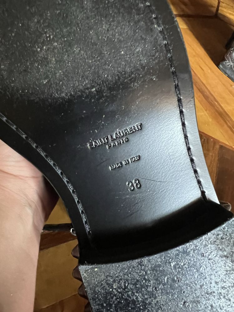 Saint Laurent Paris Saint Laurent Leather Boots Size US 8 / IT 38 - 4 Thumbnail