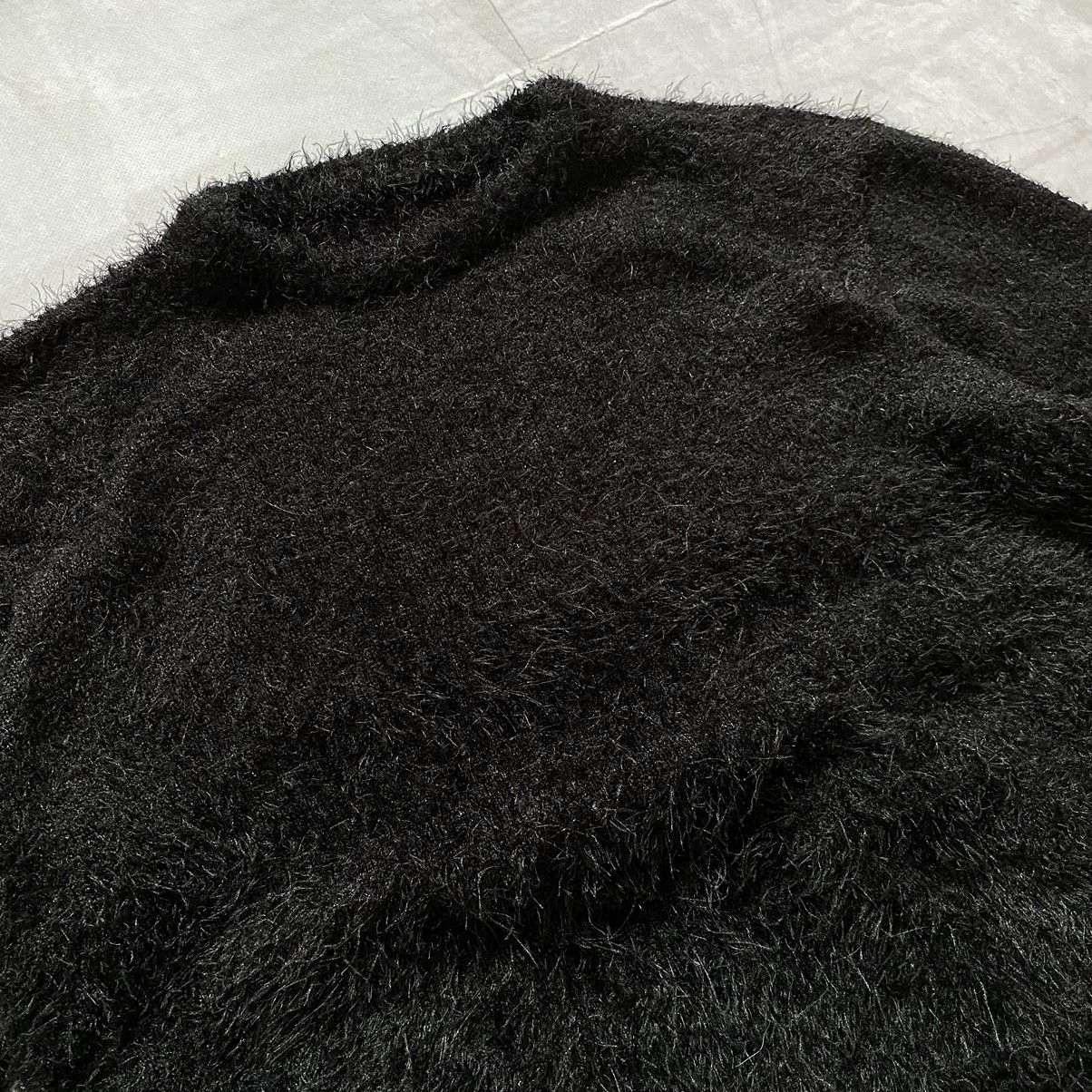 Japanese Brand × Seditionaries Vintage Marni Style Black Mohair Knit Sweater Y2K Size US S / EU 44-46 / 1 - 3 Thumbnail