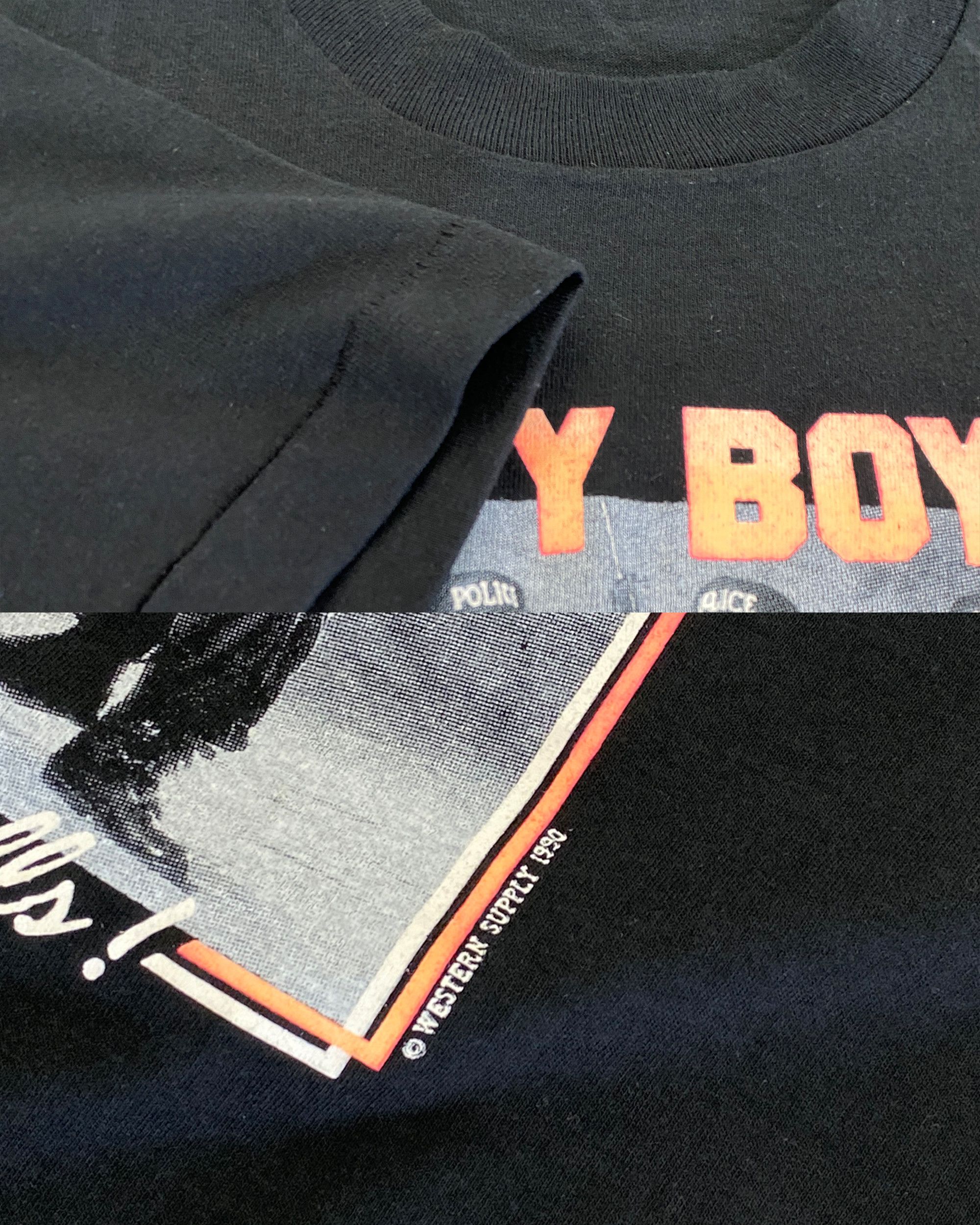 Vintage 1990 Nasty Boys Las Vegas Rap Single Stitch T-Shirt Size US XL / EU 56 / 4 - 7 Thumbnail
