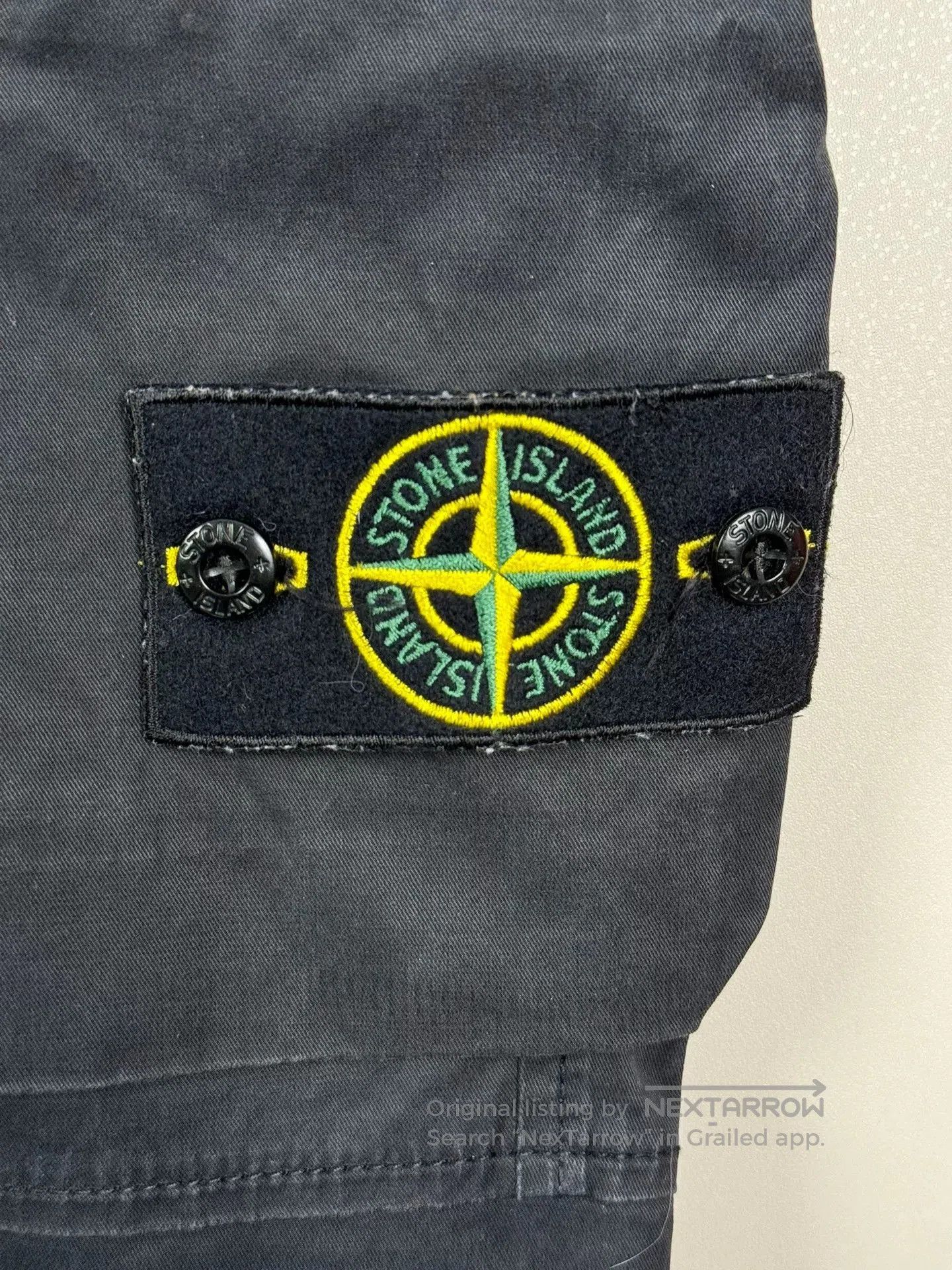 Stone Island stone island washed single pocket cargo pants. Size US 32 / EU 48 - 3 Thumbnail