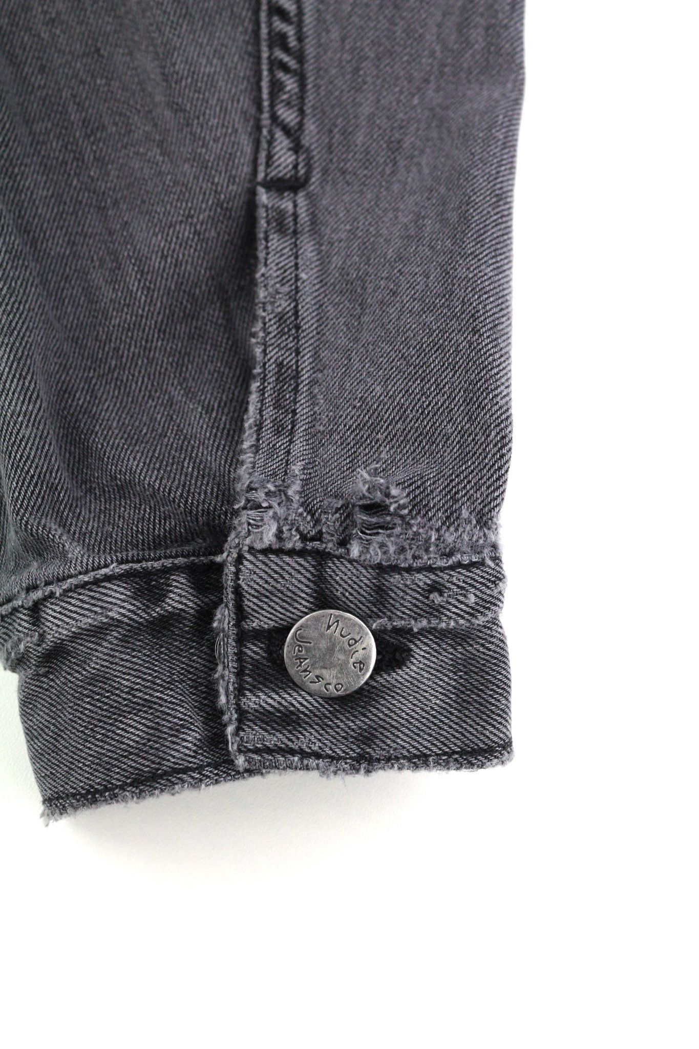 Nudie Jeans BILLY S Desolation Grey Polo Patch Pockets Jacket 82466 Size US S / EU 44-46 / 1 - 10 Thumbnail