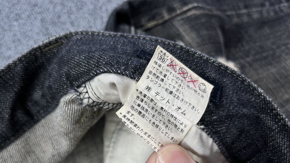 Issey Miyake Vintage Issey Miyake Tete Homme Rare Punk Jeans Denim Pants Size US 31 - 8 Thumbnail