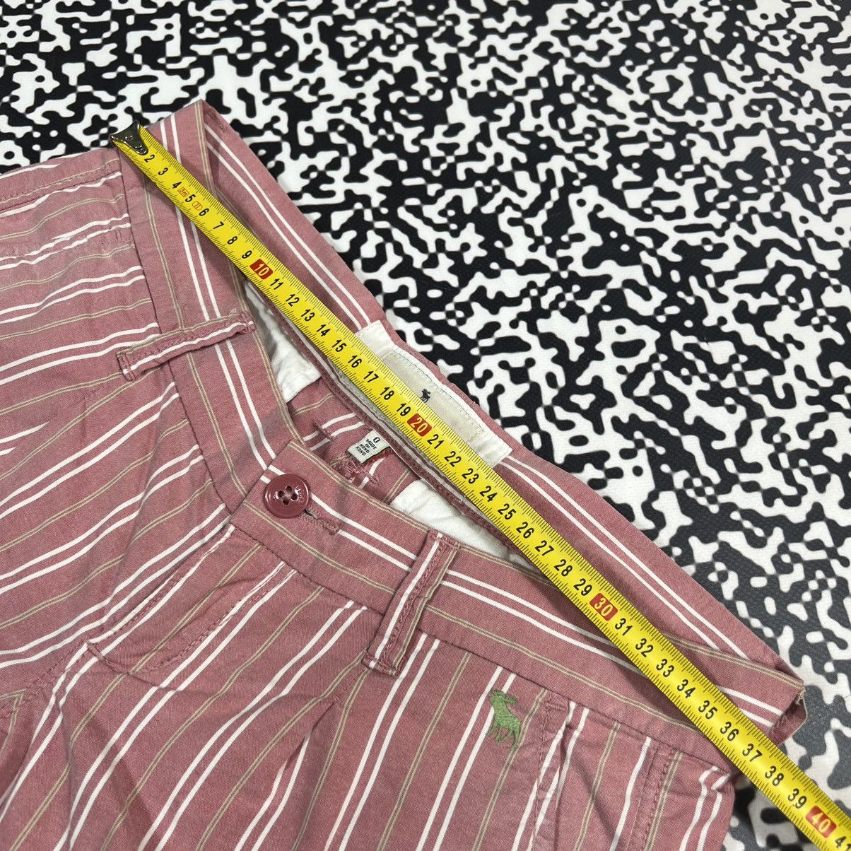 Abercrombie & Fitch Vintage Y2K Abercrombie Fitch Sexy Style Striped Mini Shorts Size 25" / US 0 / IT 36 - 20 Thumbnail