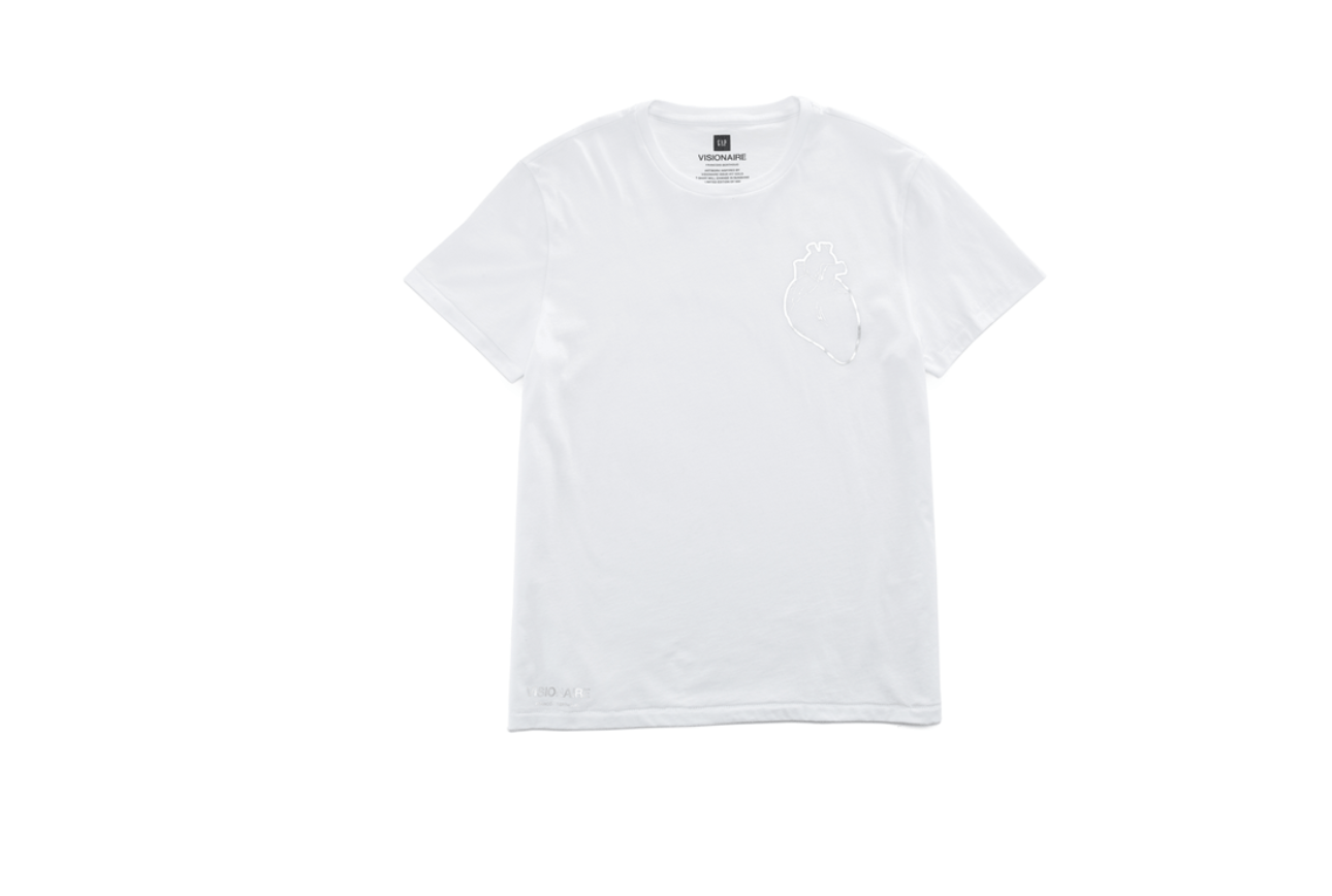 Gap × Visionaire Publications VISIONAIRE x GAP FRANCOIS BERTHAUD T Shirt NEW! Size US L / EU 52-54 / 3 - 1 Thumbnail