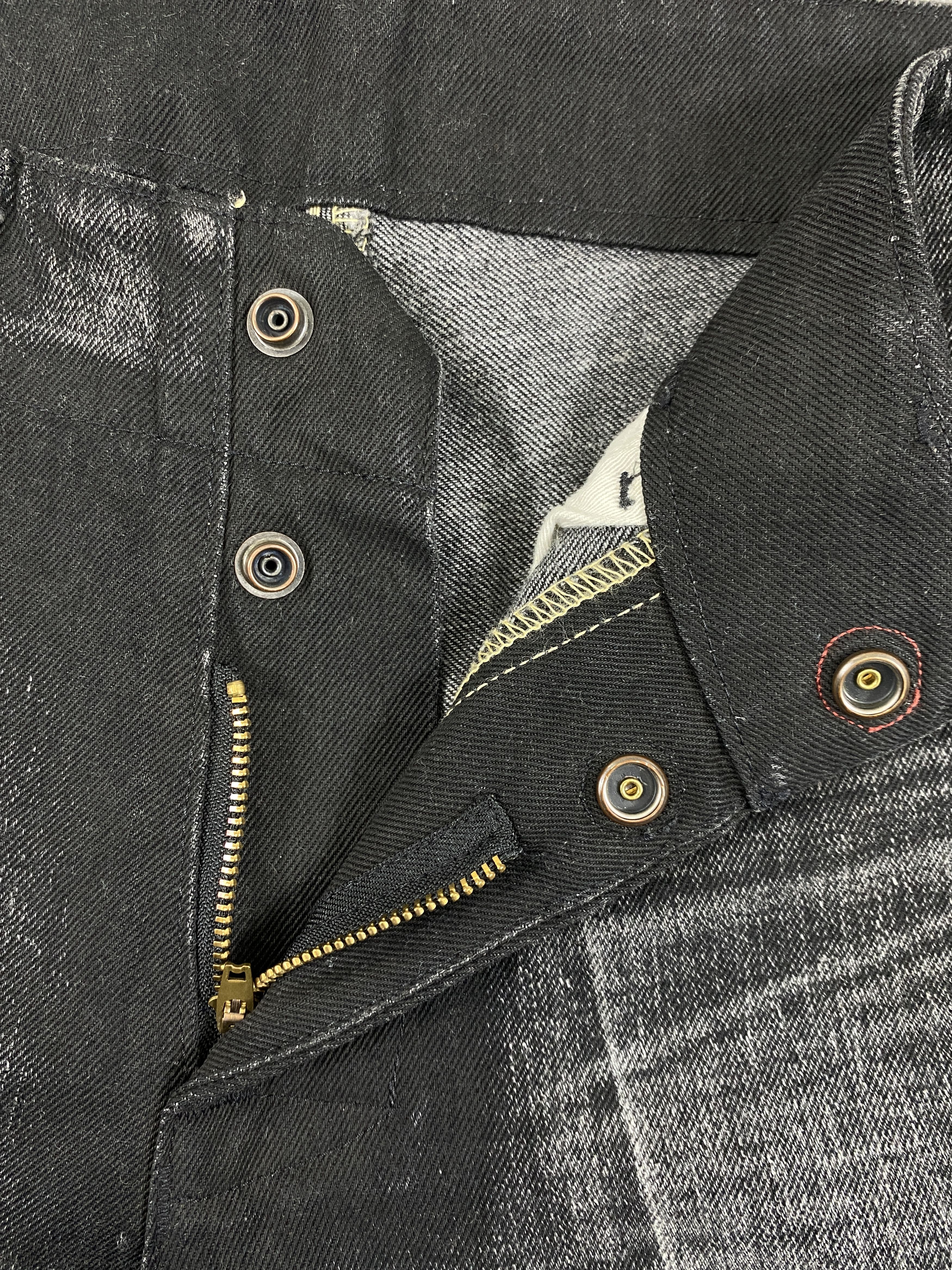 Levi's Distressed Black Vintage Levi's Jeans 32x30.5 Denim JN3485 Size US 32 / EU 48 - 6 Thumbnail