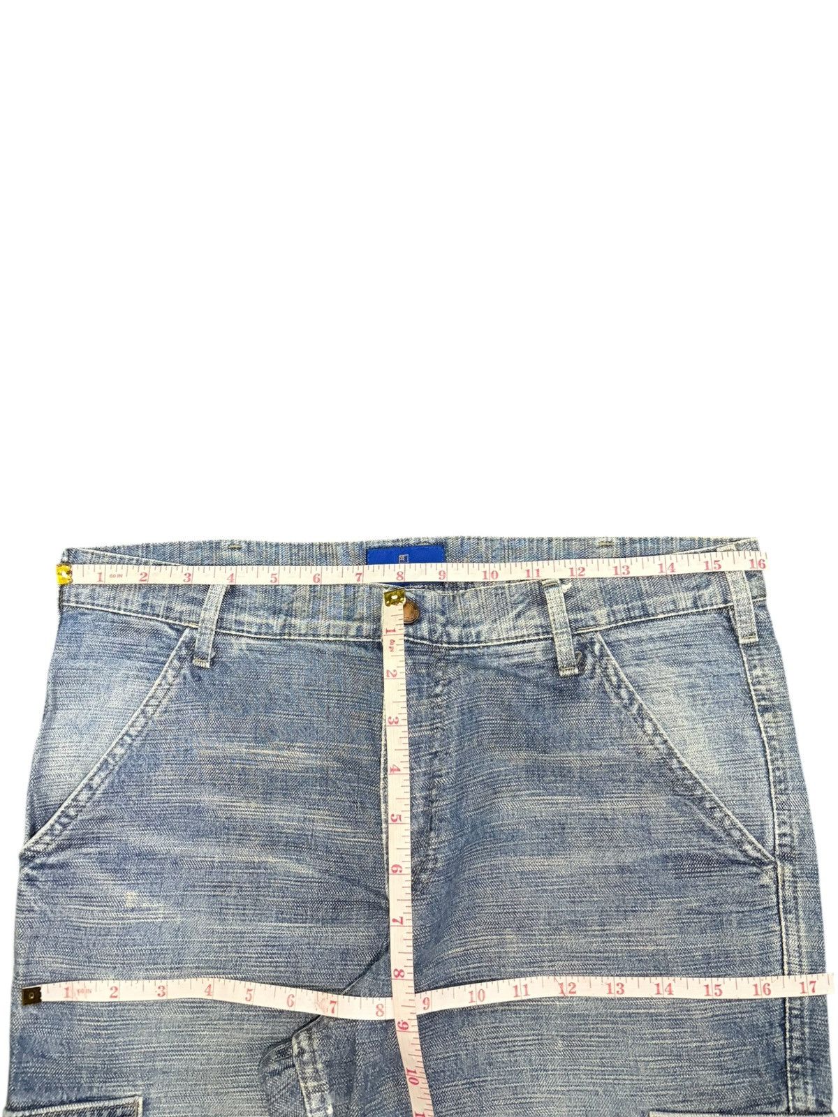 JNCO Vintage Japanese Brand Herringbone Cargo Loose Jeans Size US 32 / EU 48 - 6 Thumbnail
