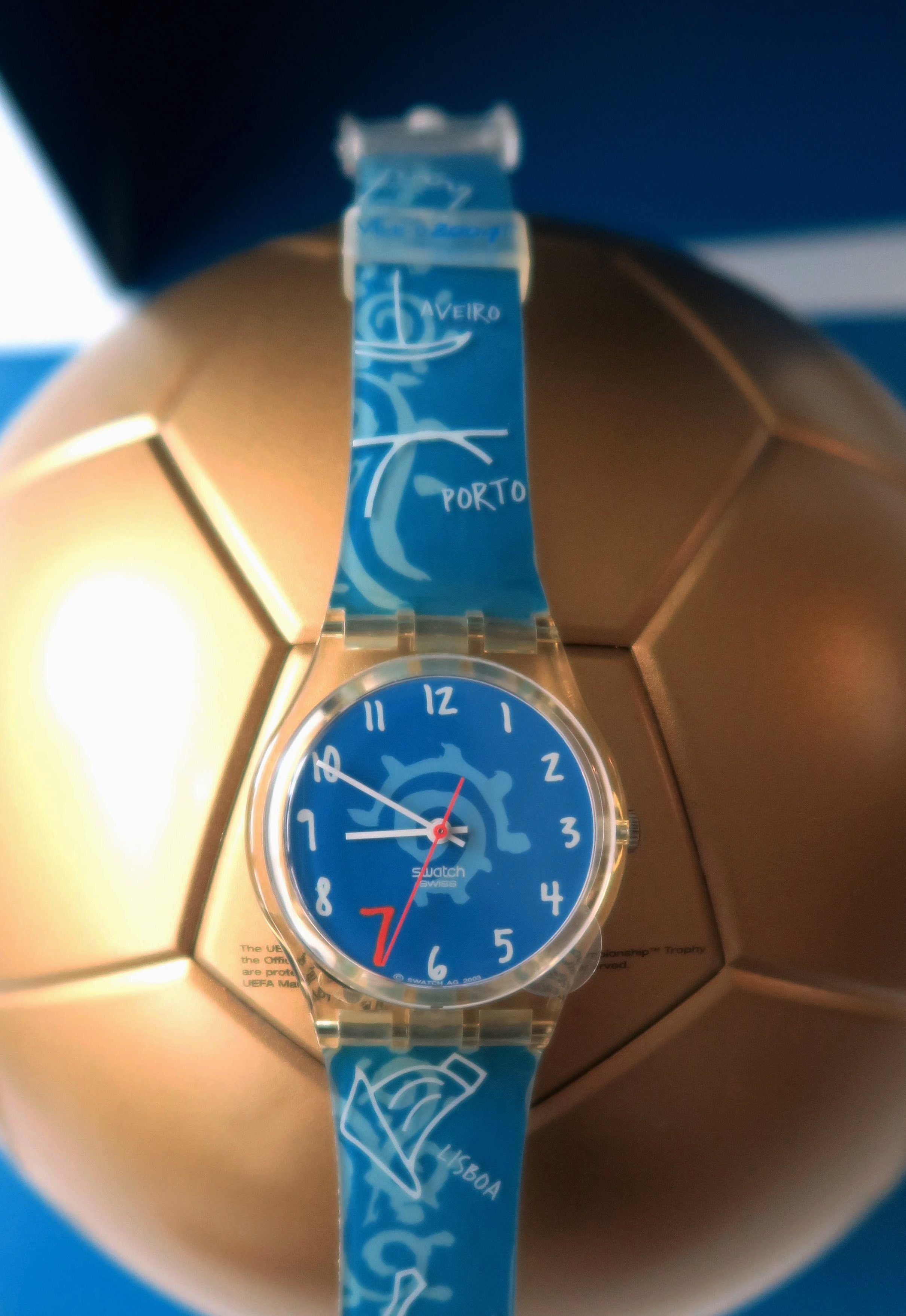 Swatch Swatch x UEFA Limited Euro 2004 Commemorative Watch Size ONE SIZE - 3 Thumbnail