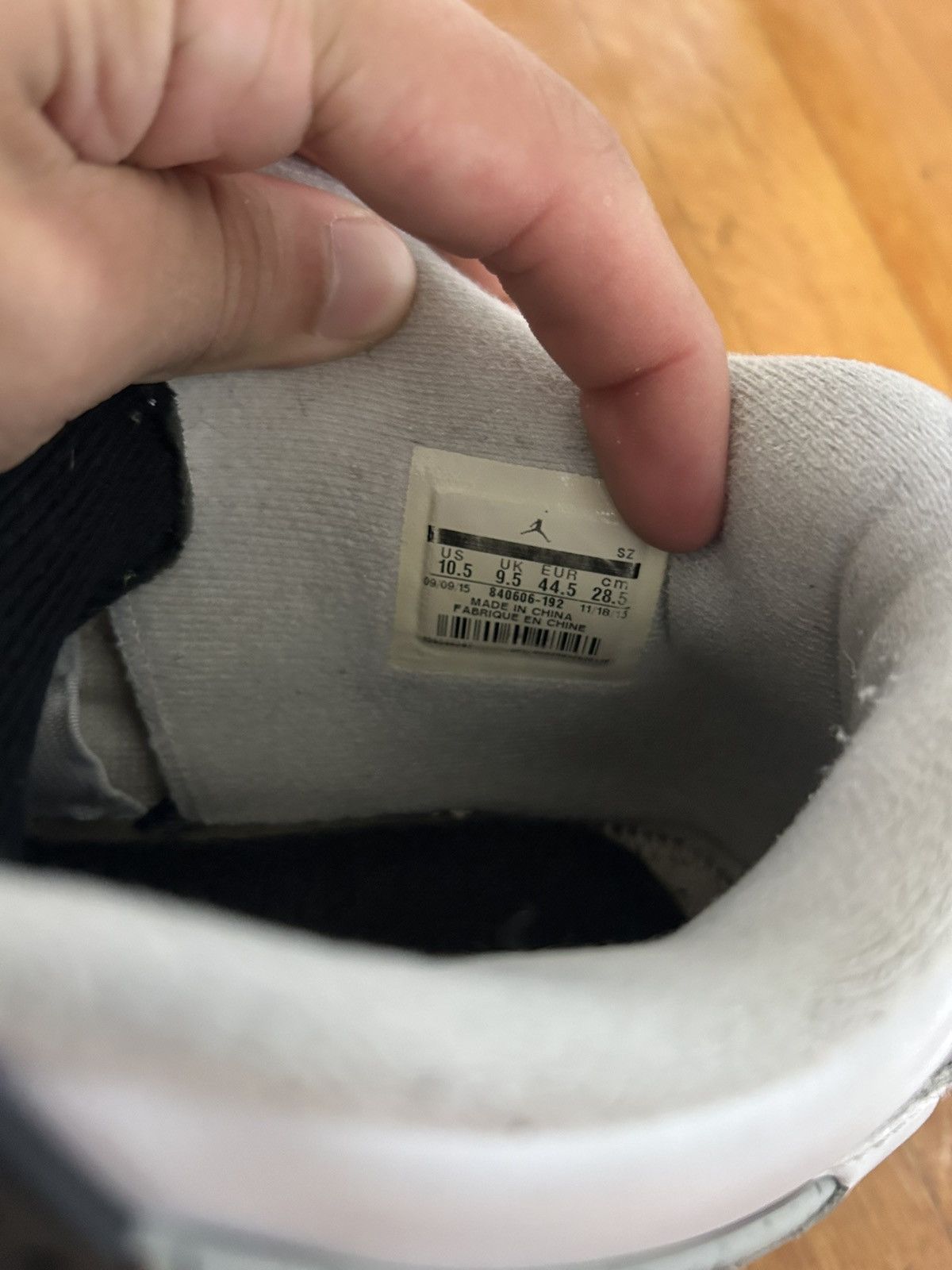 Jordan Brand × Nike Jordan 4 White Cement Retro OG 2016 Size US 10.5 / EU 43-44 - 8 Thumbnail