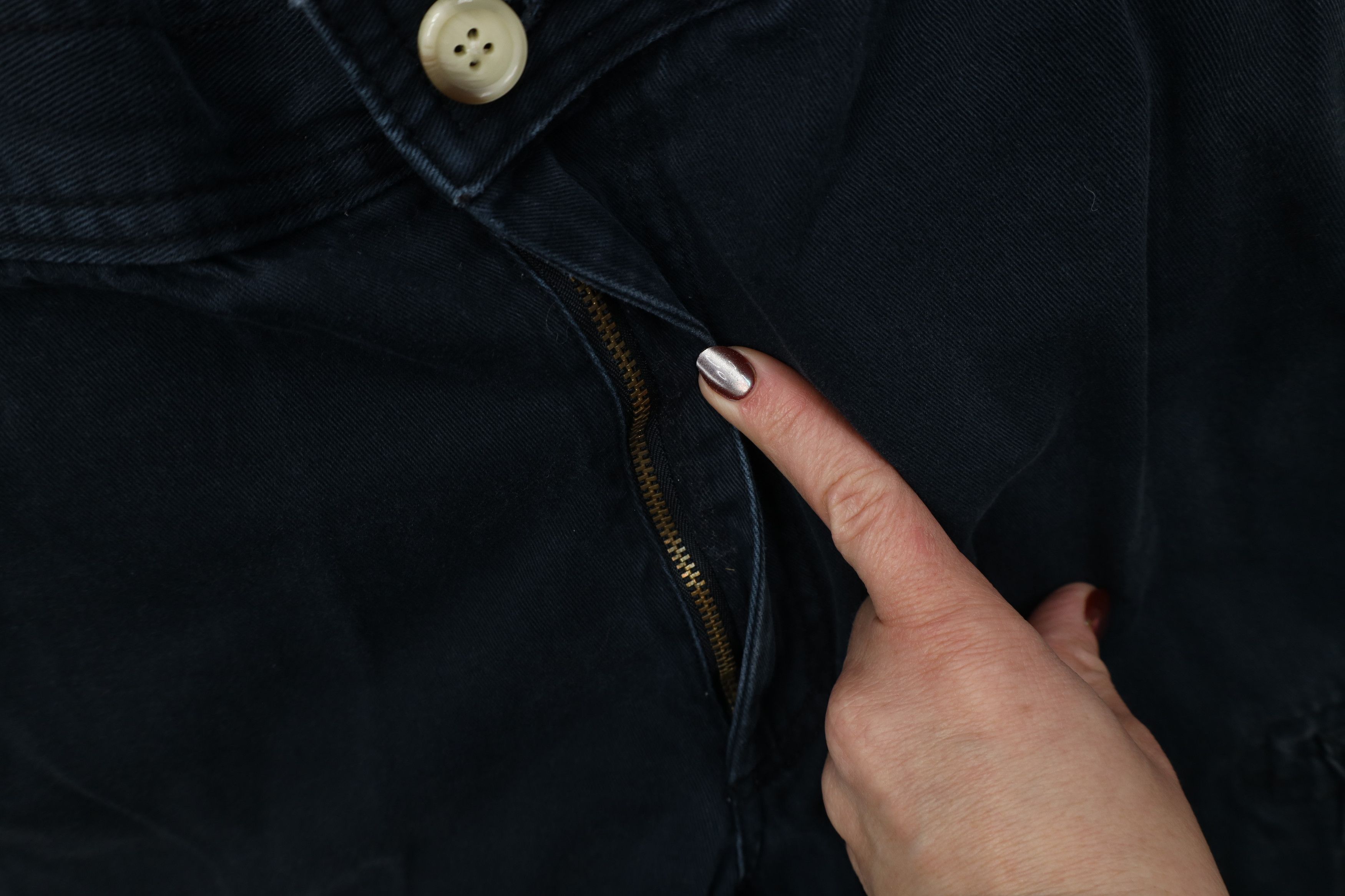 Vintage Vintage 90s Y2K Streetwear Baggy Wide Leg Cargo Pants Blue Size US 34 / EU 50 - 10 Thumbnail