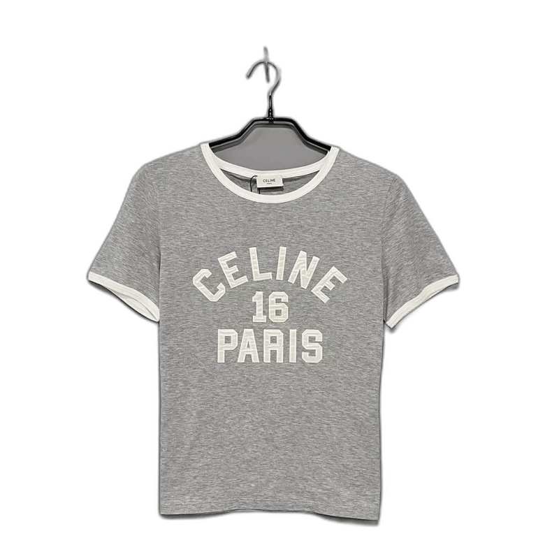 Celine Celine Paris Logo Short Sleeve T-shirt Size M / US 6-8 / IT 42-44 - 1 Thumbnail