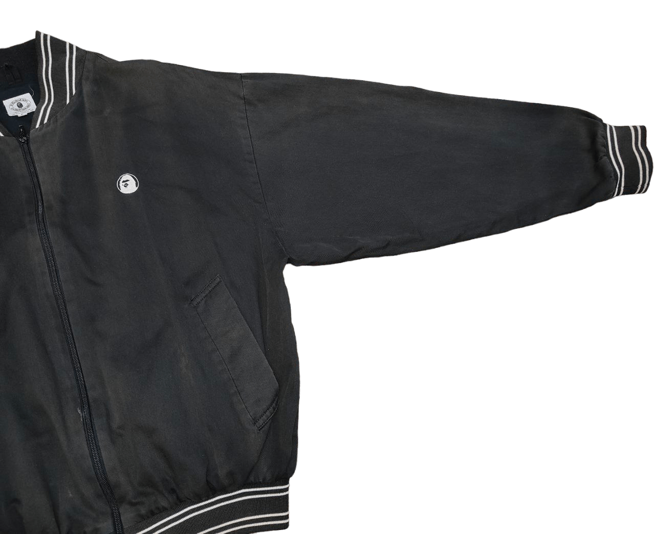 Bape Vintage Bape Sunfaded Varsity Jacket Size US L / EU 52-54 / 3 - 5 Thumbnail