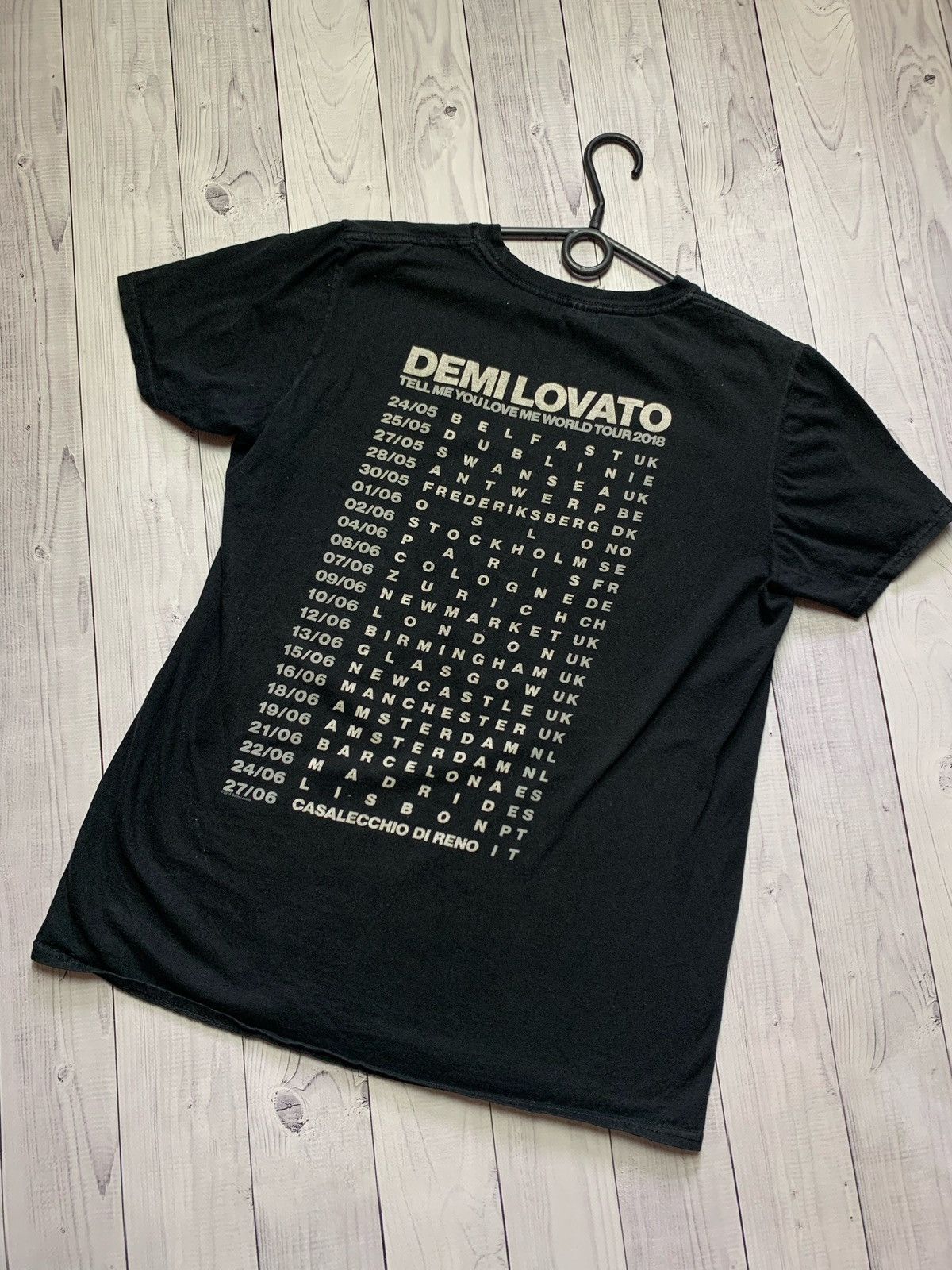 Band Tees × Vintage Demi lovato vintage rock T-shirt tee Size M Size US M / EU 48-50 / 2 - 2 Thumbnail