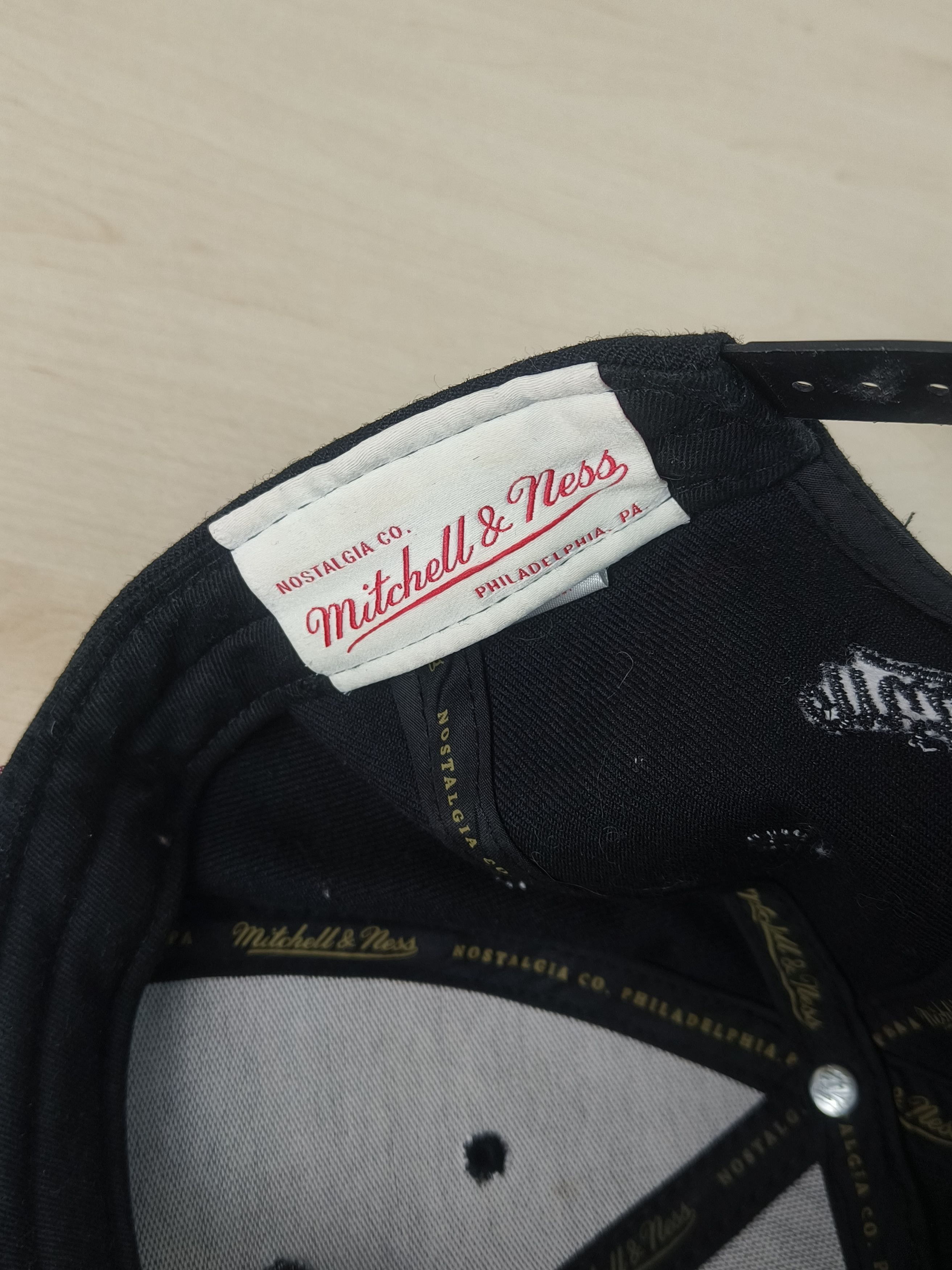 Mitchell & Ness Mitchell & Ness Miami Heat Two-Tone Wool Command Snapback Size ONE SIZE - 3 Thumbnail
