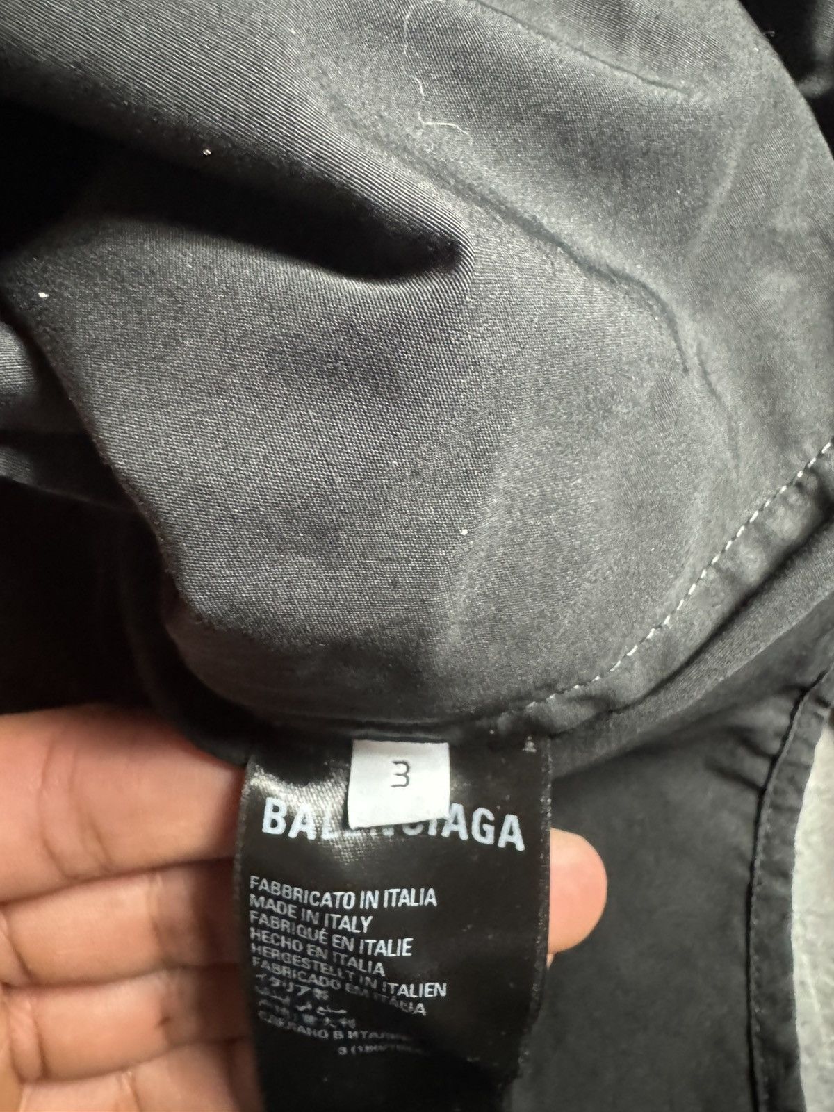 Balenciaga Balenciaga 3B Logo Track Suit Jacket in Black Size US L / EU 52-54 / 3 - 8 Thumbnail