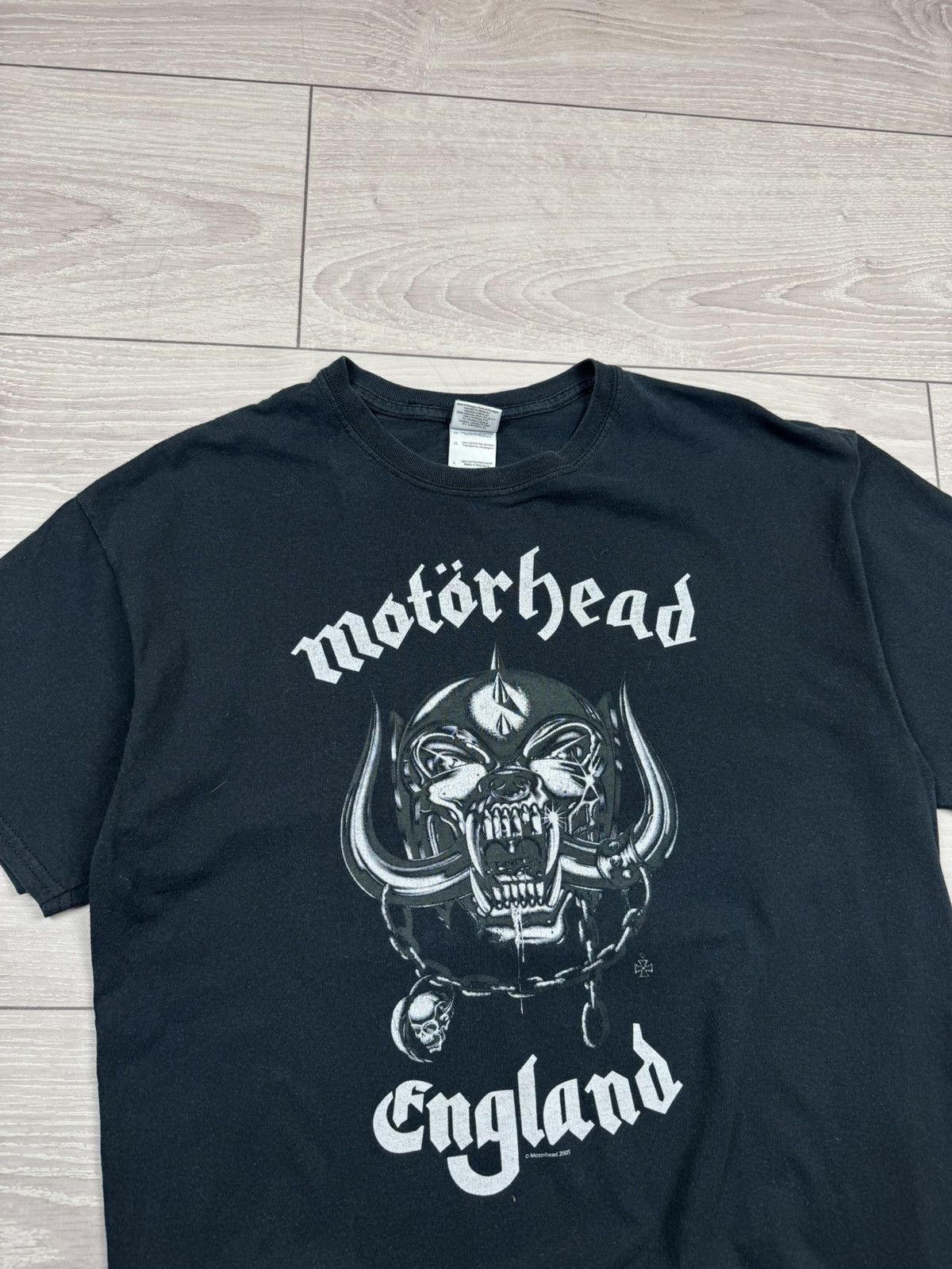 Band Tees Vintage 2005 Motorhead England Heavy Metal Concert Tour Tee Size US L / EU 52-54 / 3 - 3 Thumbnail
